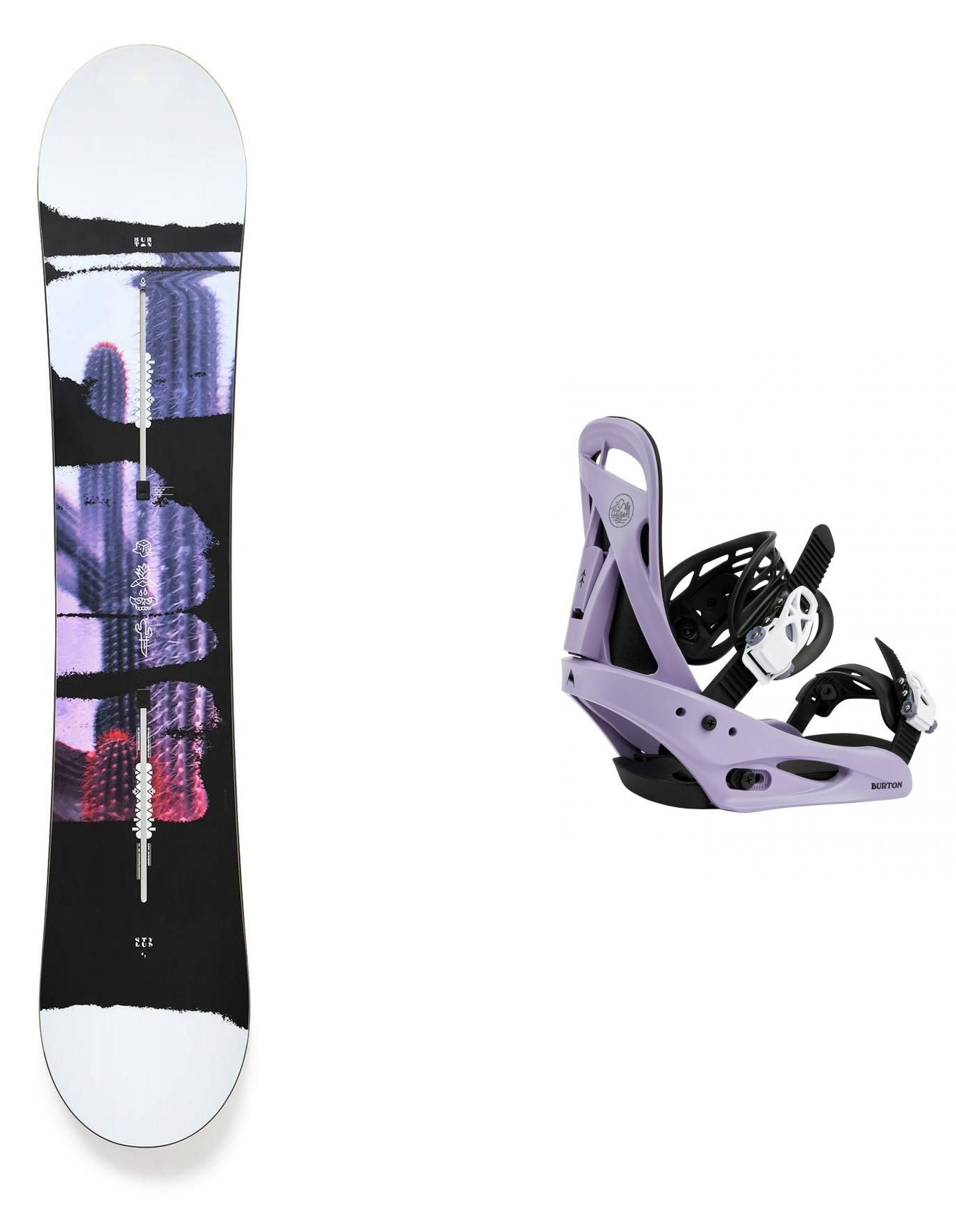 Snowboard Set Stylus 2023 + Burton
