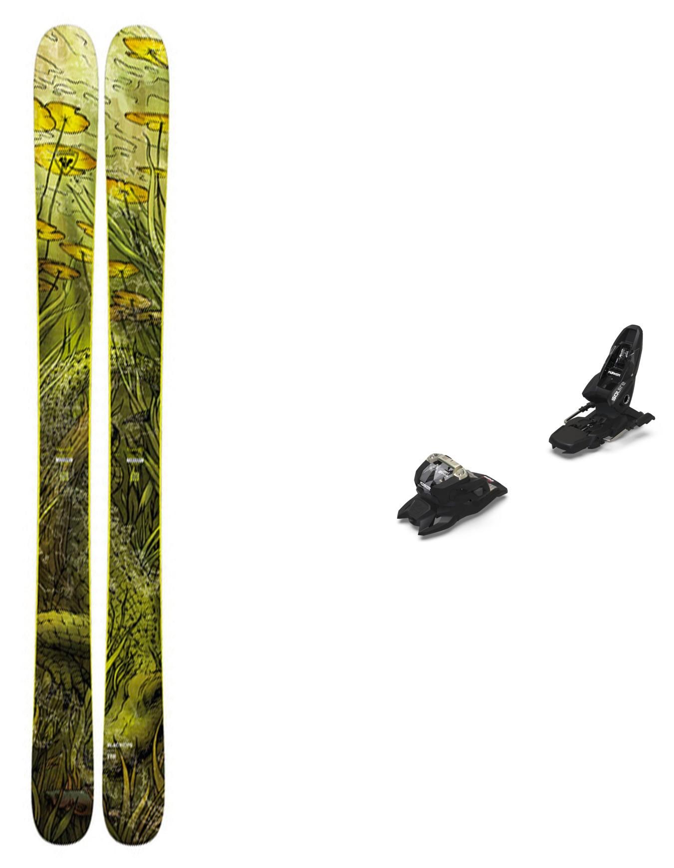 Freeride Ski Set Blackops 118 Open 2024 + Rossignol