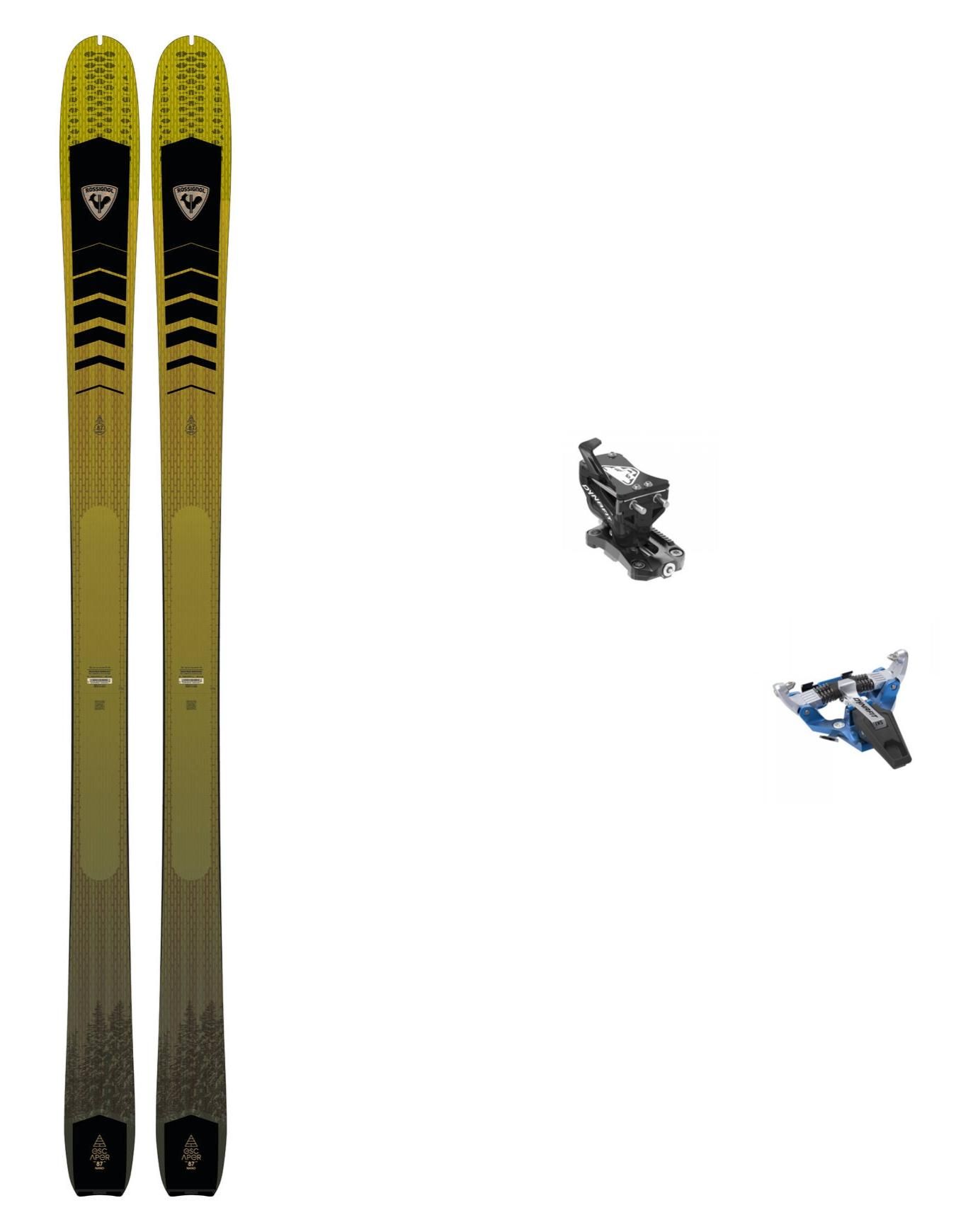 Touring Ski Set Escaper 87 Nano 2024 + Rossignol