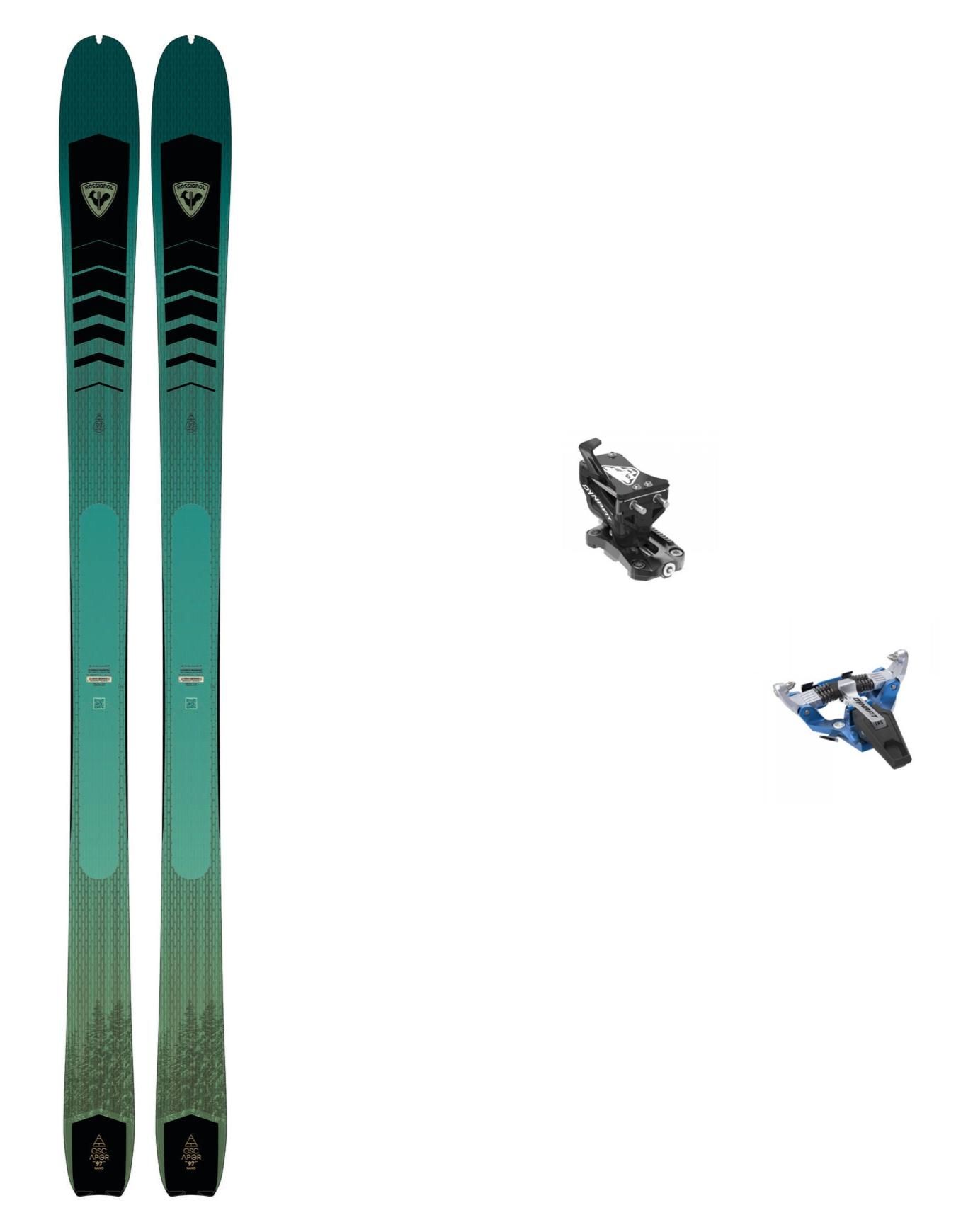 Touring Ski Set Escaper 97 Nano 2024 + Rossignol