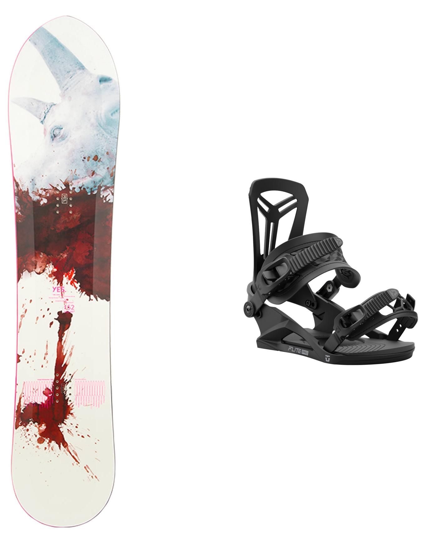 Freeride Snowboard Set 420 Uninc JPS 2022 + Yes