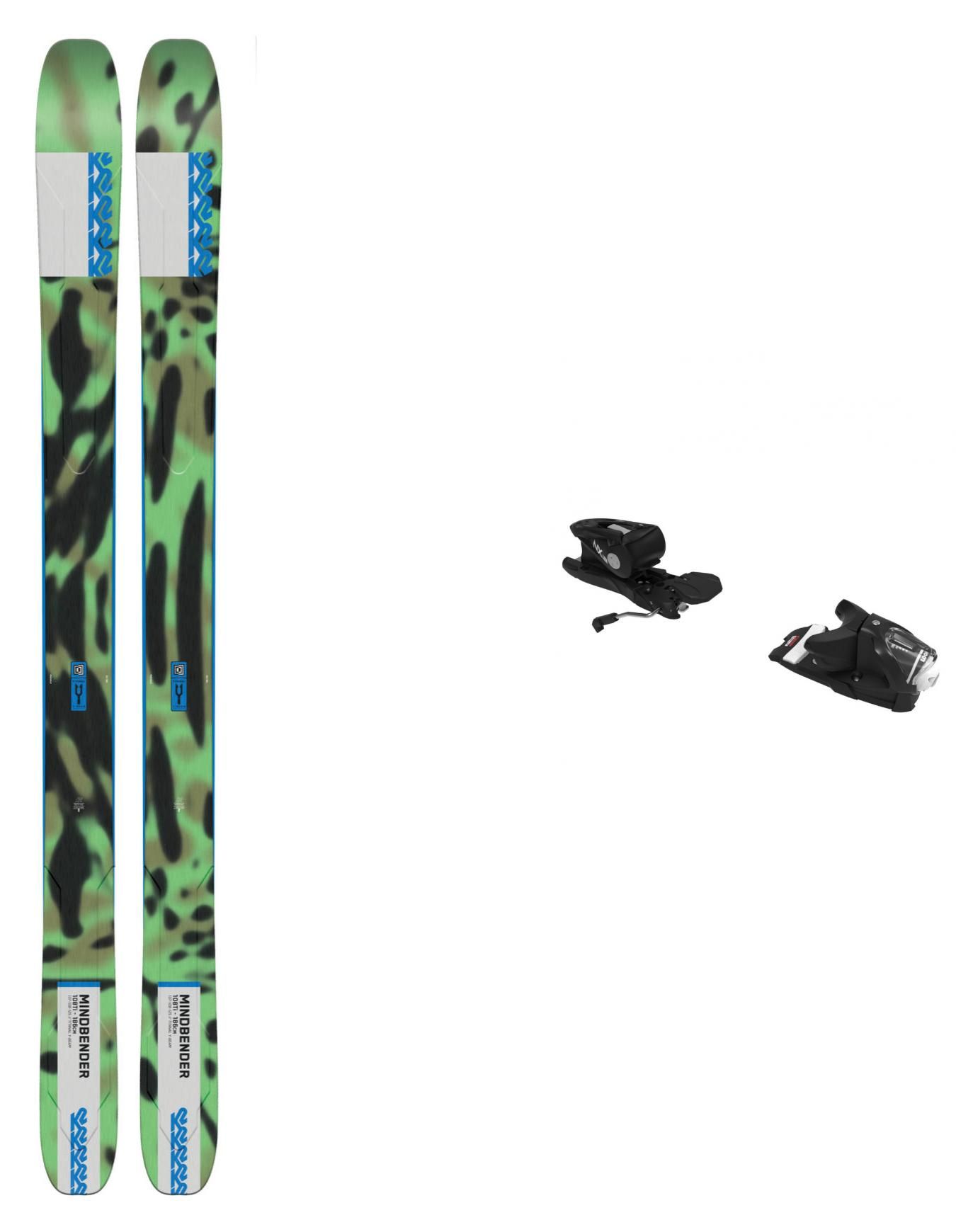 Freeride Ski Set Mindbender 108 Ti 2023 + K2