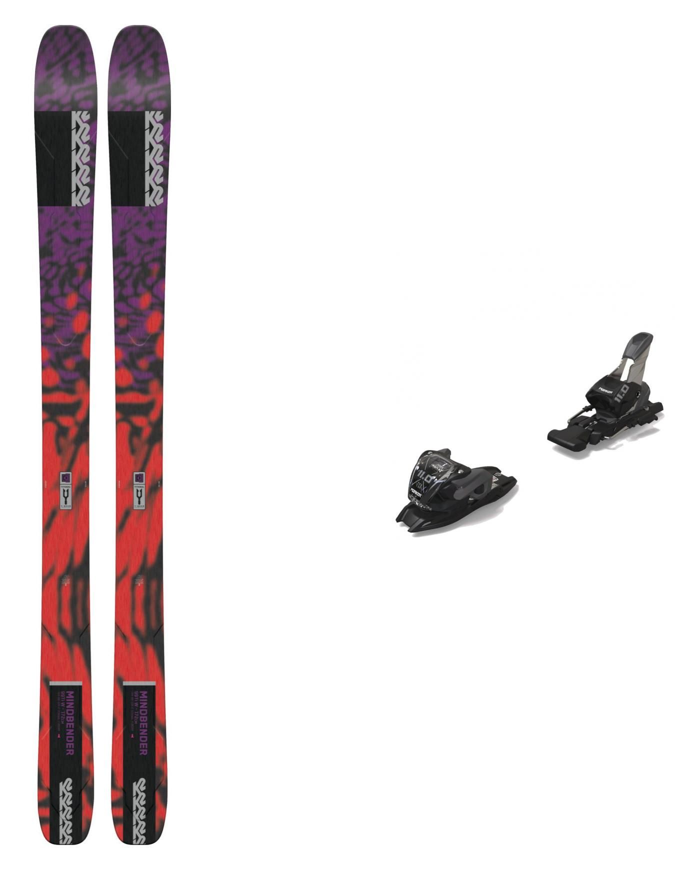 Freeride Ski Set Mindbender 99TI W 2023 + K2