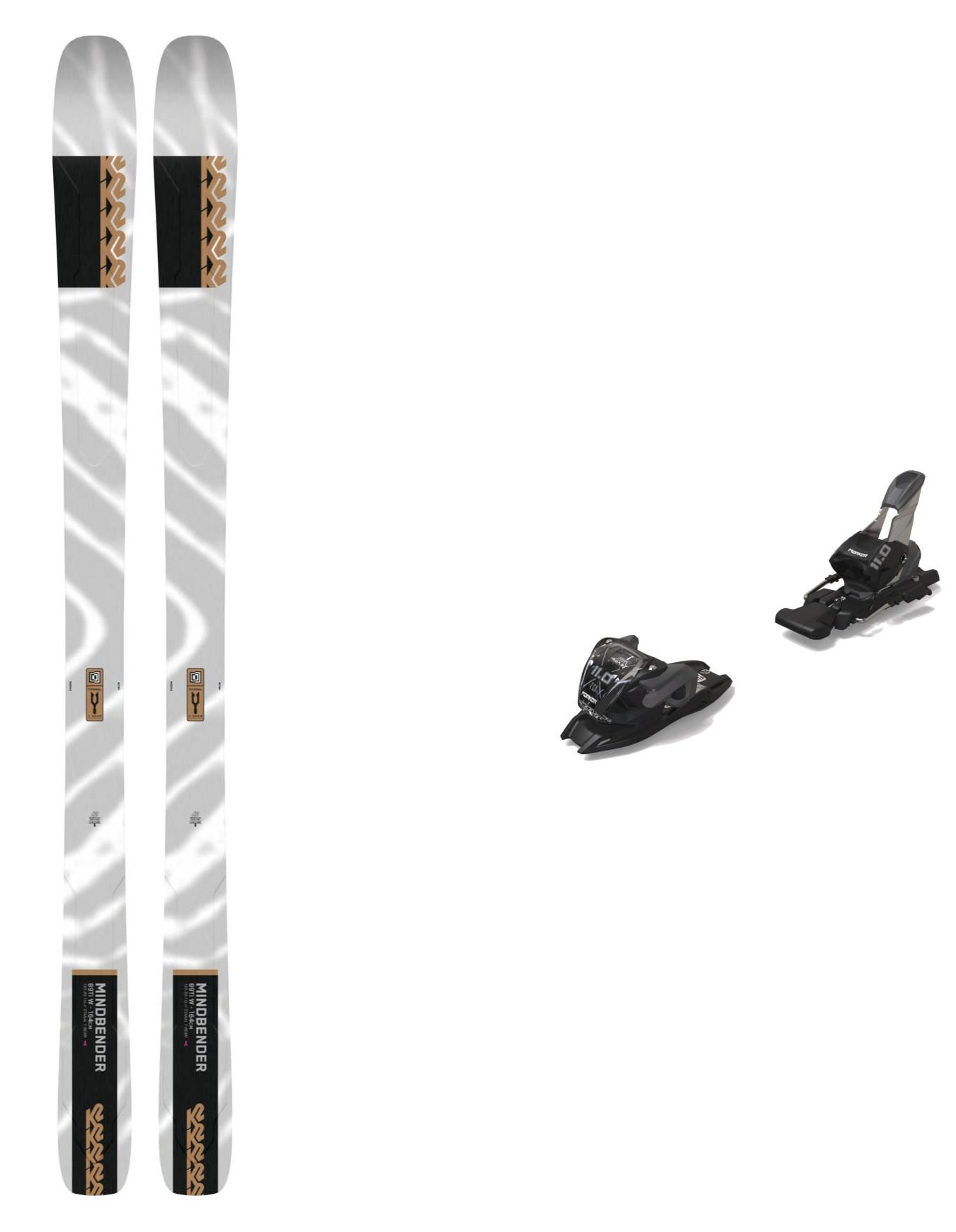 Freeride Ski Set Mindbender 89TI W 2023 + K2