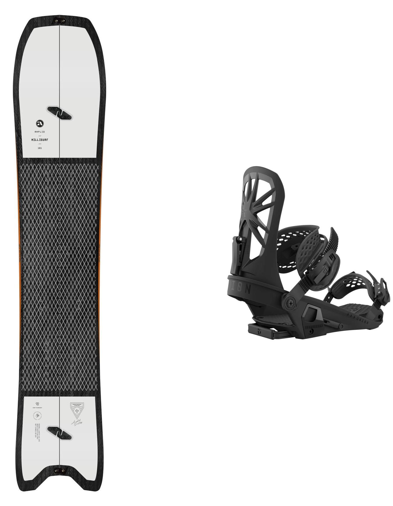 Splitboard Set Millisurf Split 2022 + Amplid