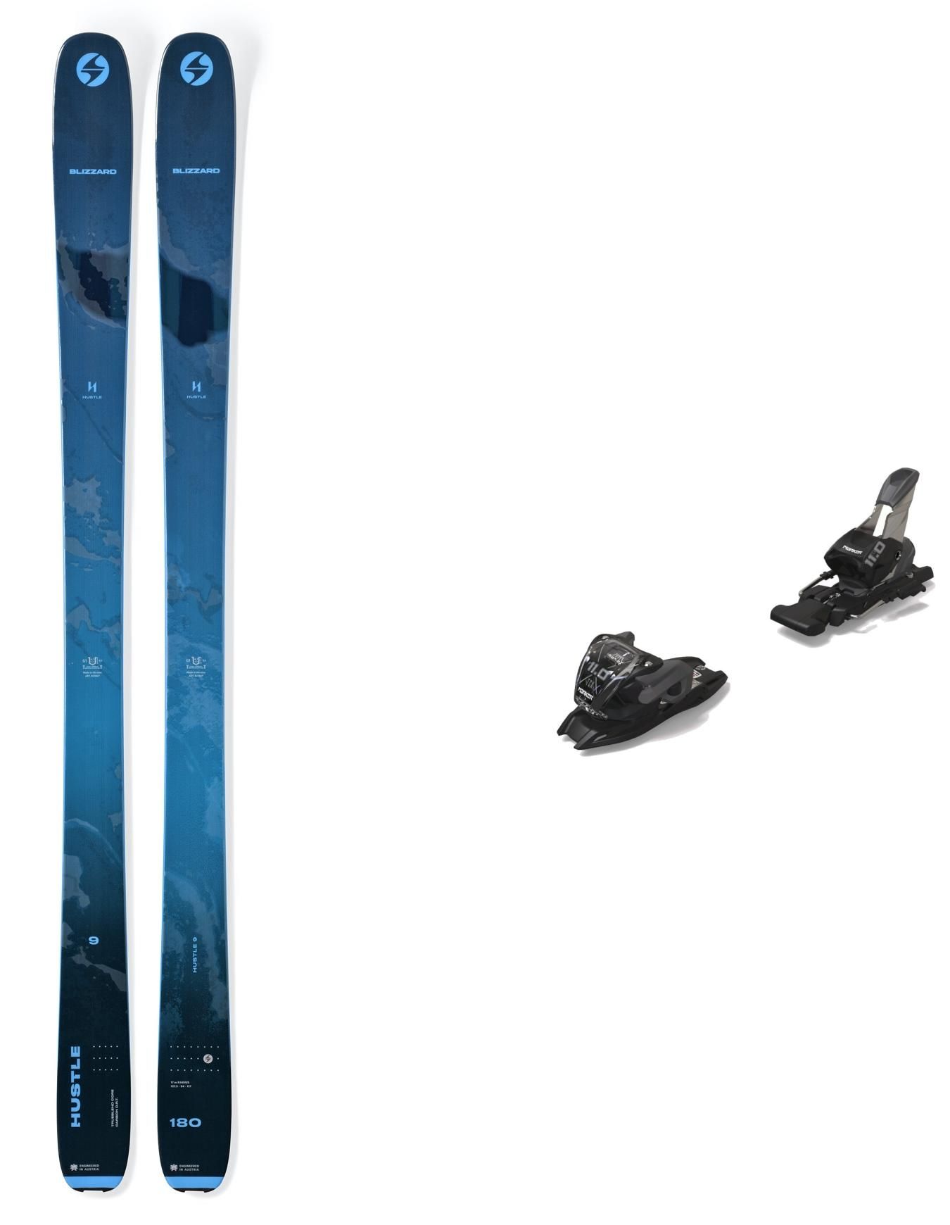 Freeride Ski Set Hustle 9 2024 + Blizzard
