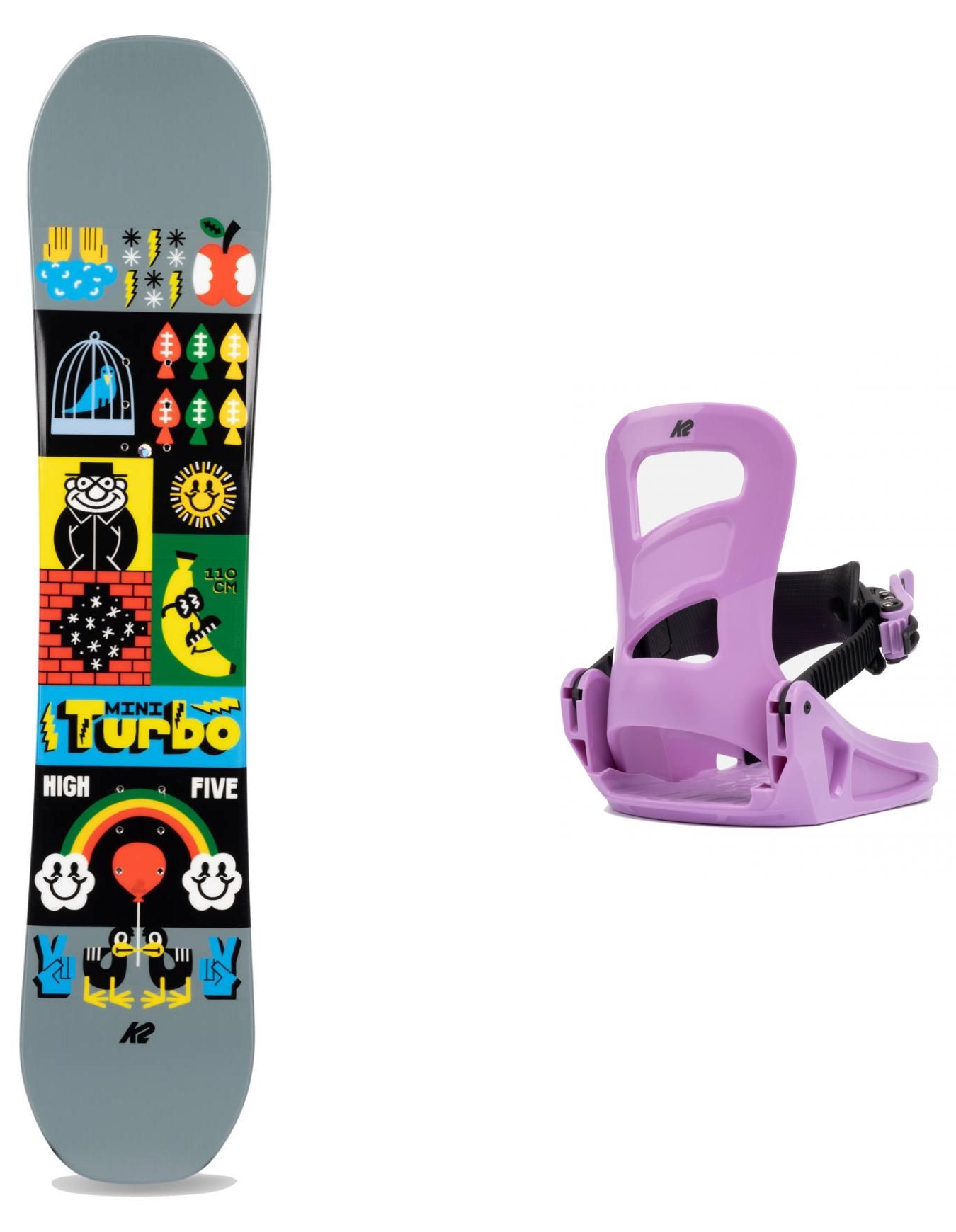 Pack Mini Turbo 2022 + K2 Snowboard