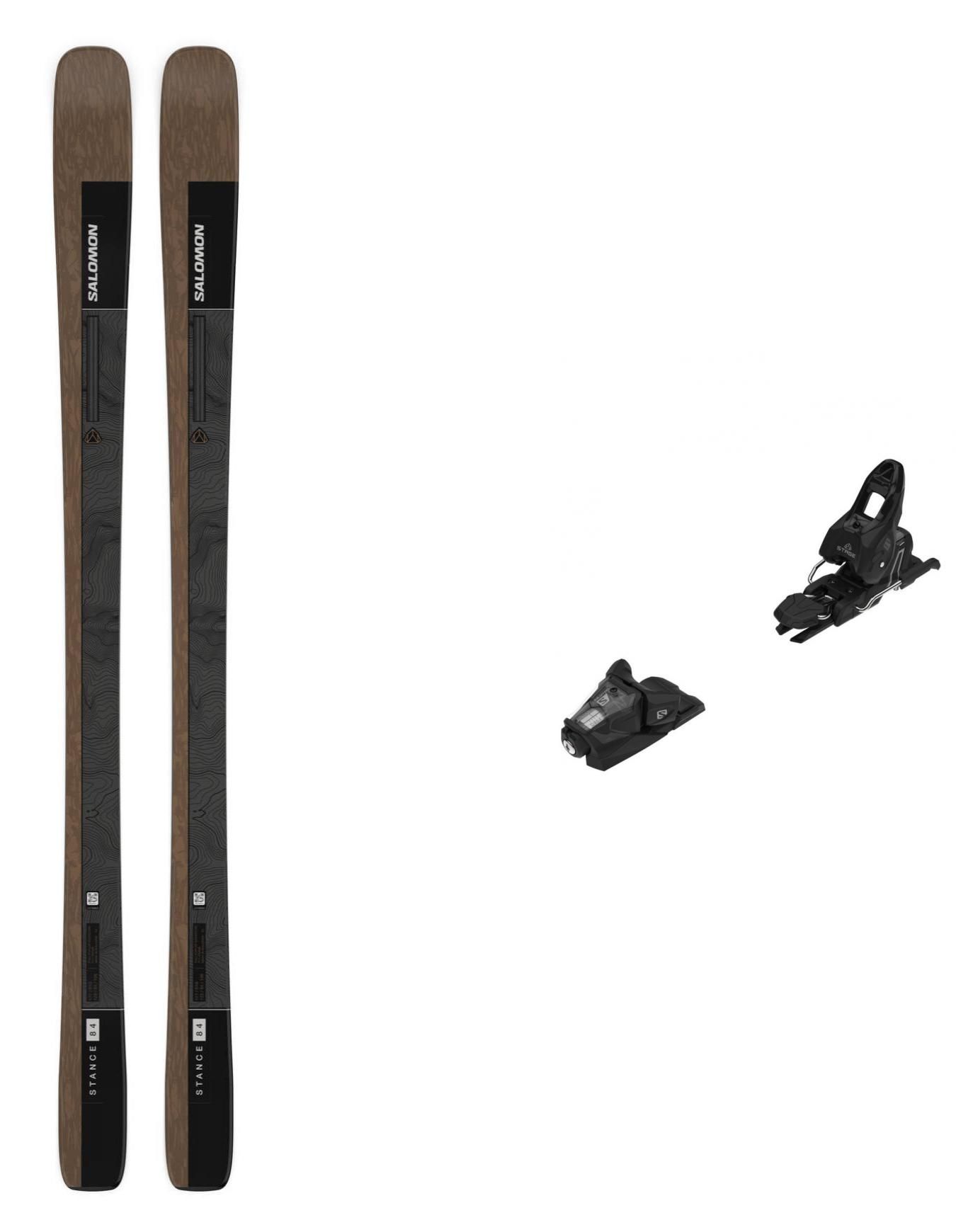 Pack Stance 84 Otter/Black/Silver Metallic 2023 + Salomon