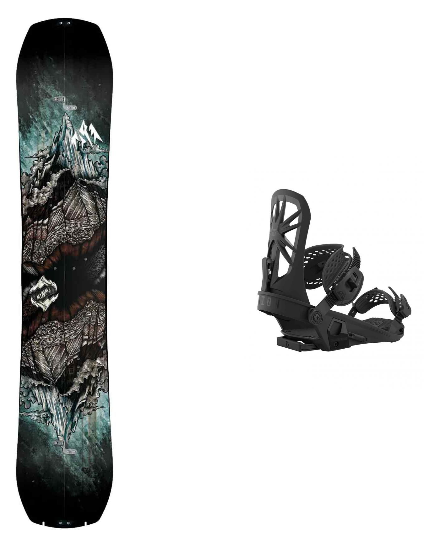 Pack Split Mountain Twin 2023 + Jones Snowboards