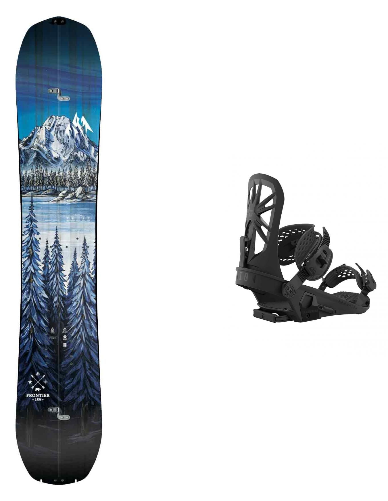 Pack Split Frontier 2023 + Jones Snowboards