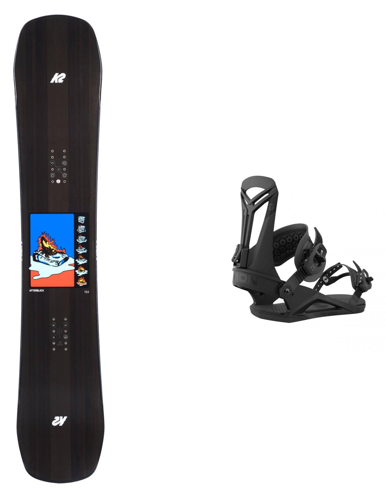 Pack Afterblack 2023 + K2 Snowboard