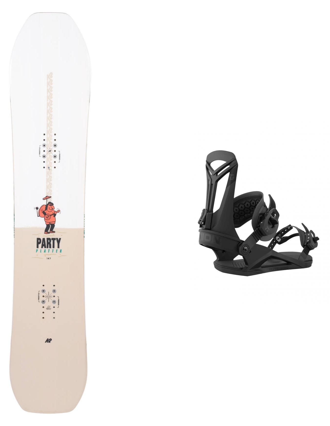 Pack Party Platter 2023 + K2 Snowboard