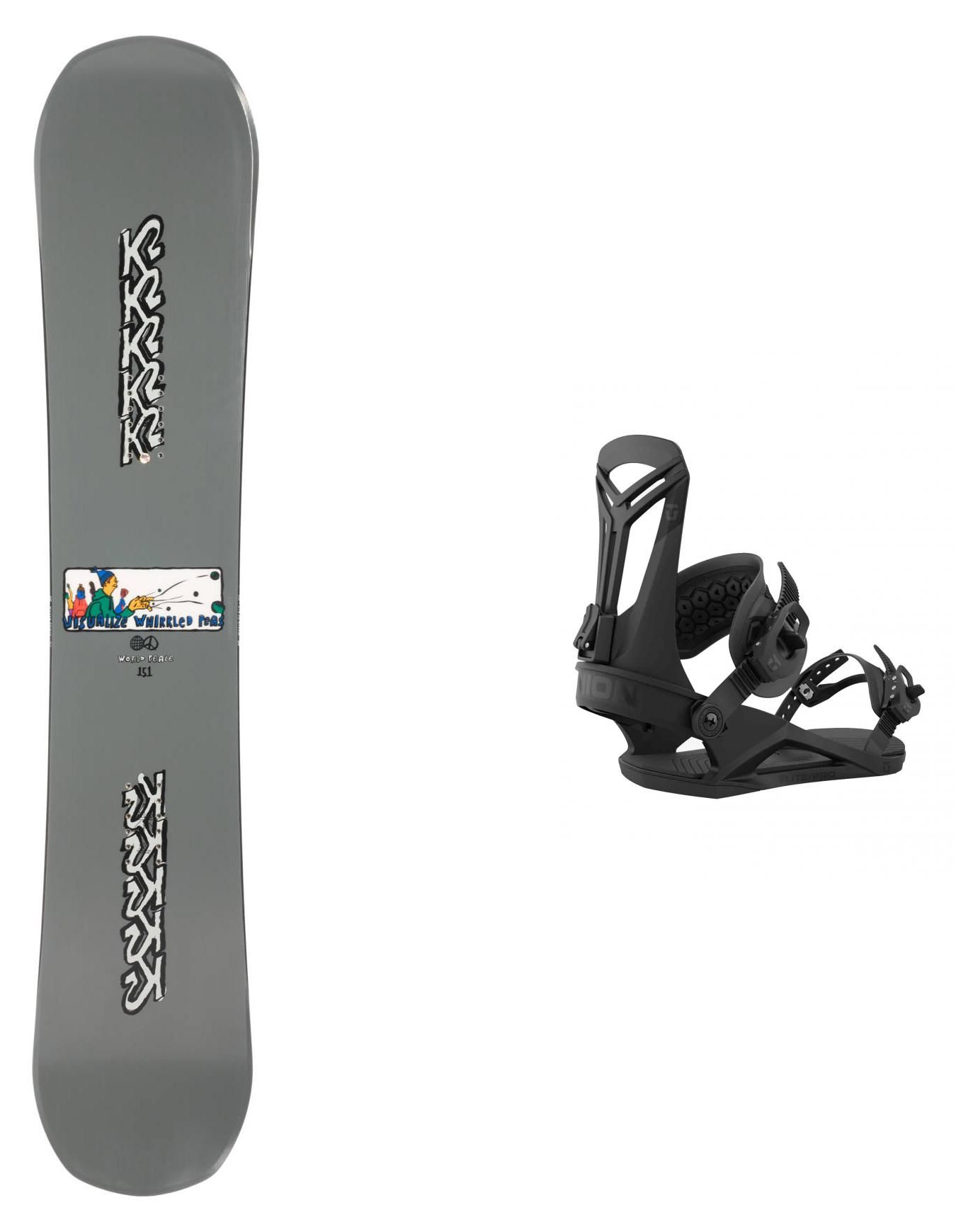 Pack World Peace 2023 + K2 Snowboard