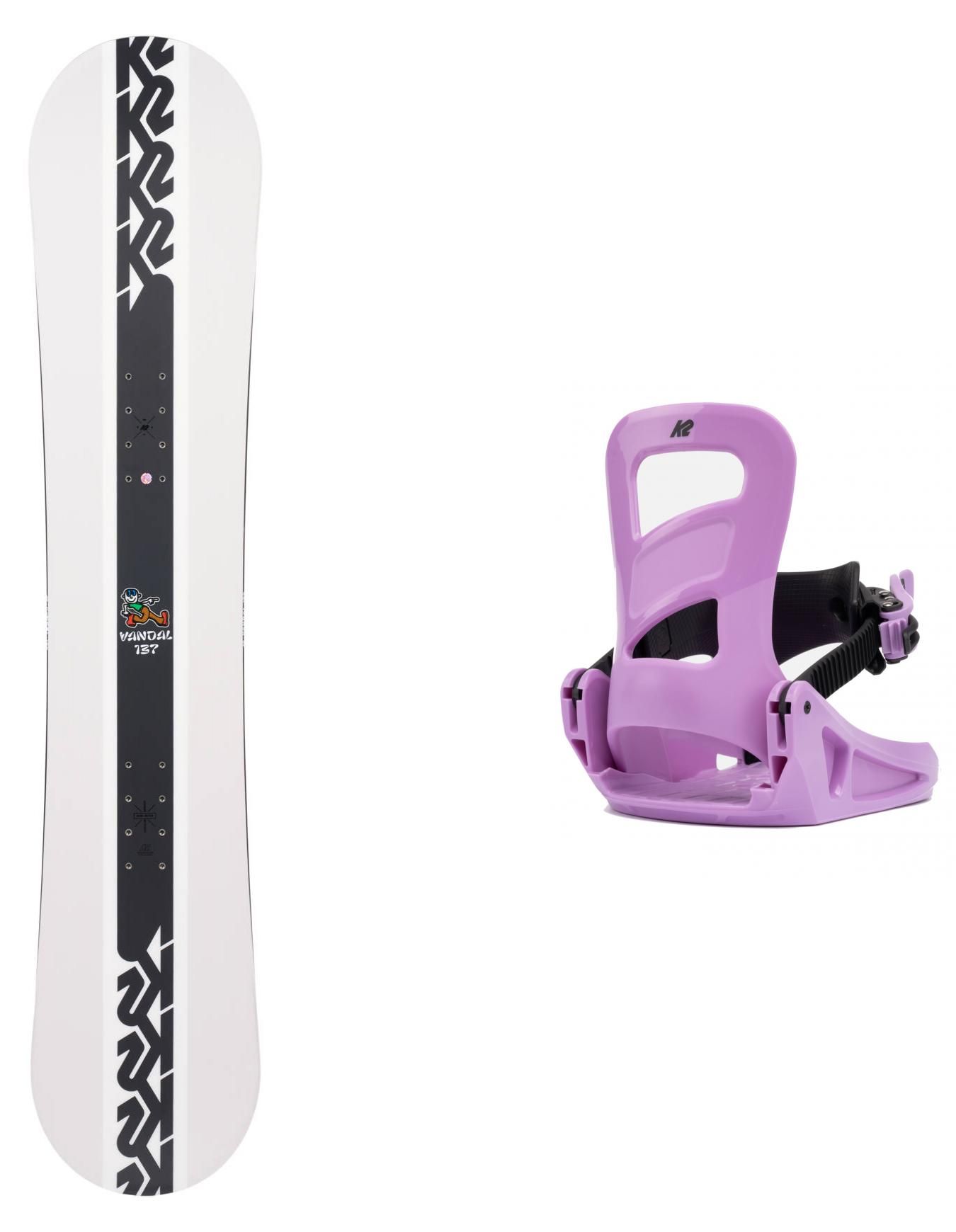 Pack Vandal 2023 + K2 Snowboard