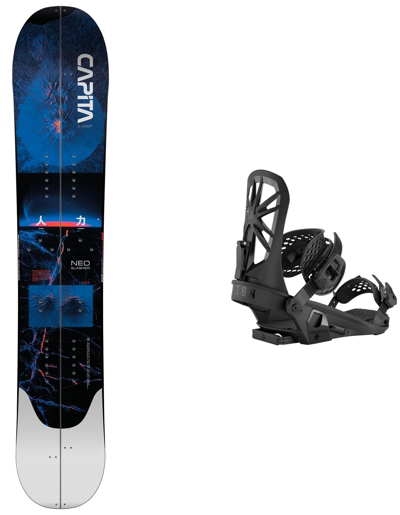 Snowboard-Set Neo Slasher 2023 + Capita