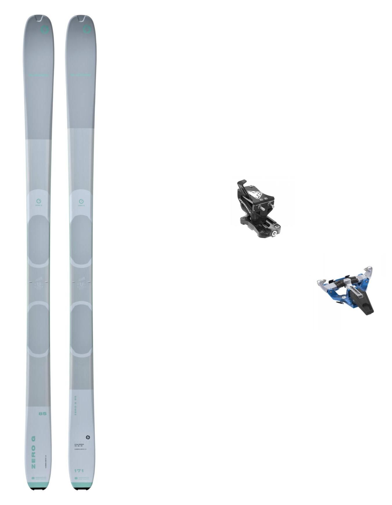 Pack Zero G 085 W Gray/Teal 2024 + Blizzard