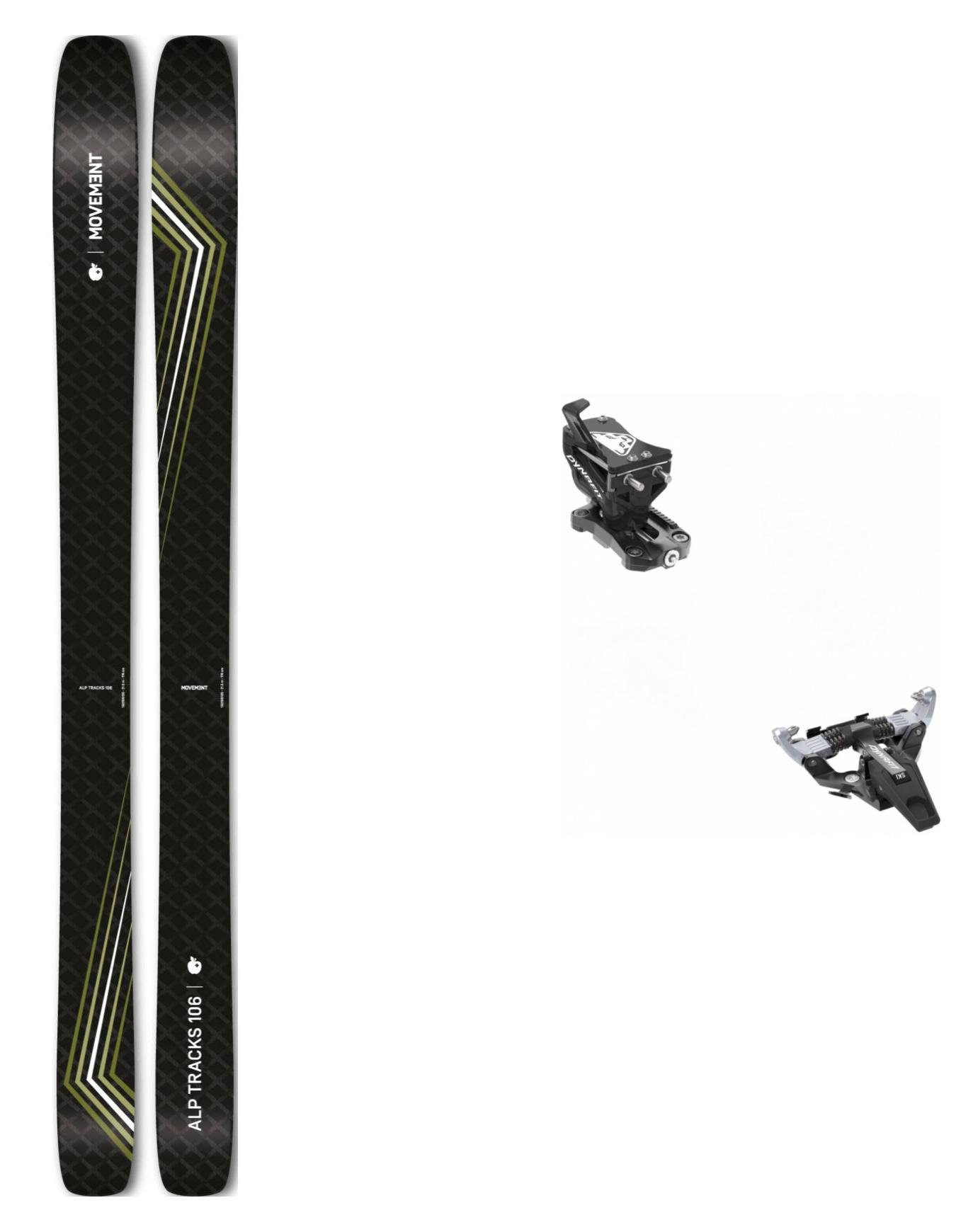 Touring Ski Set Alp Tracks 106 + Movement