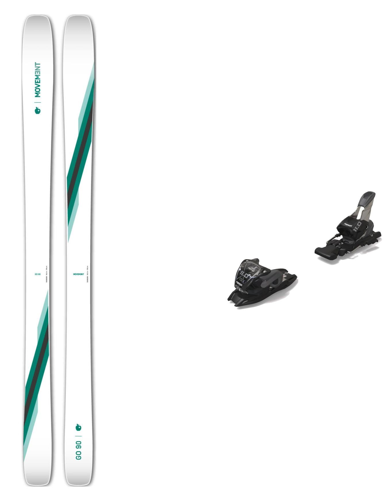 Alpinski-Set Go 90 Women Ti 2024 + Movement