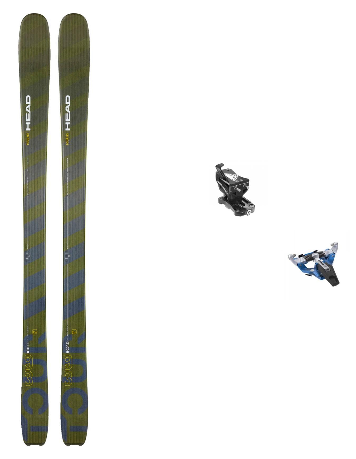 Pack Kore Tour 93 Anthracite/Yellow 2023 + Head