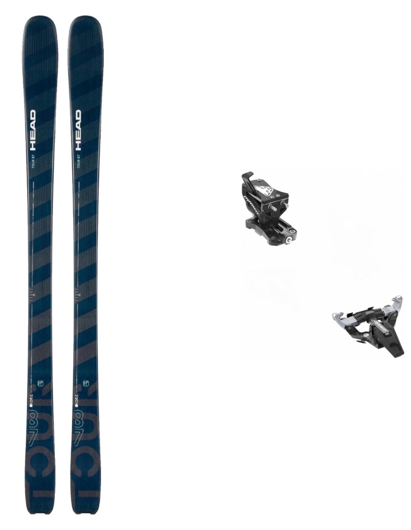 Pack Kore Tour 87 Anthracite/Blue 2023 + Head