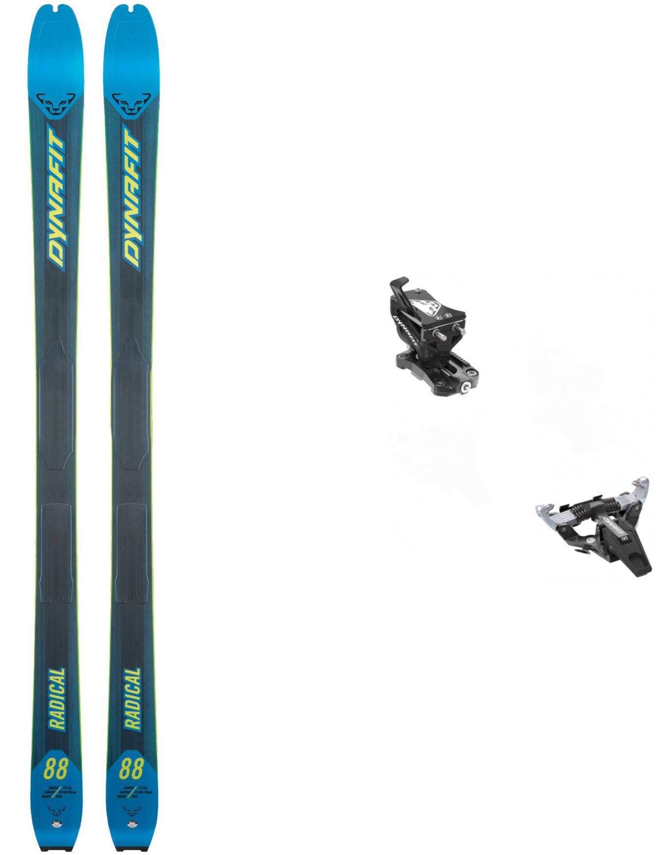 Pack Rando Radical 88 Reef/Limepunch + Dynafit