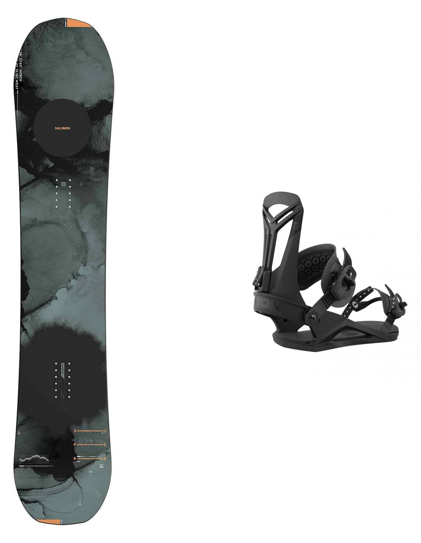Pack Super 8 2024 + Salomon Snowboard