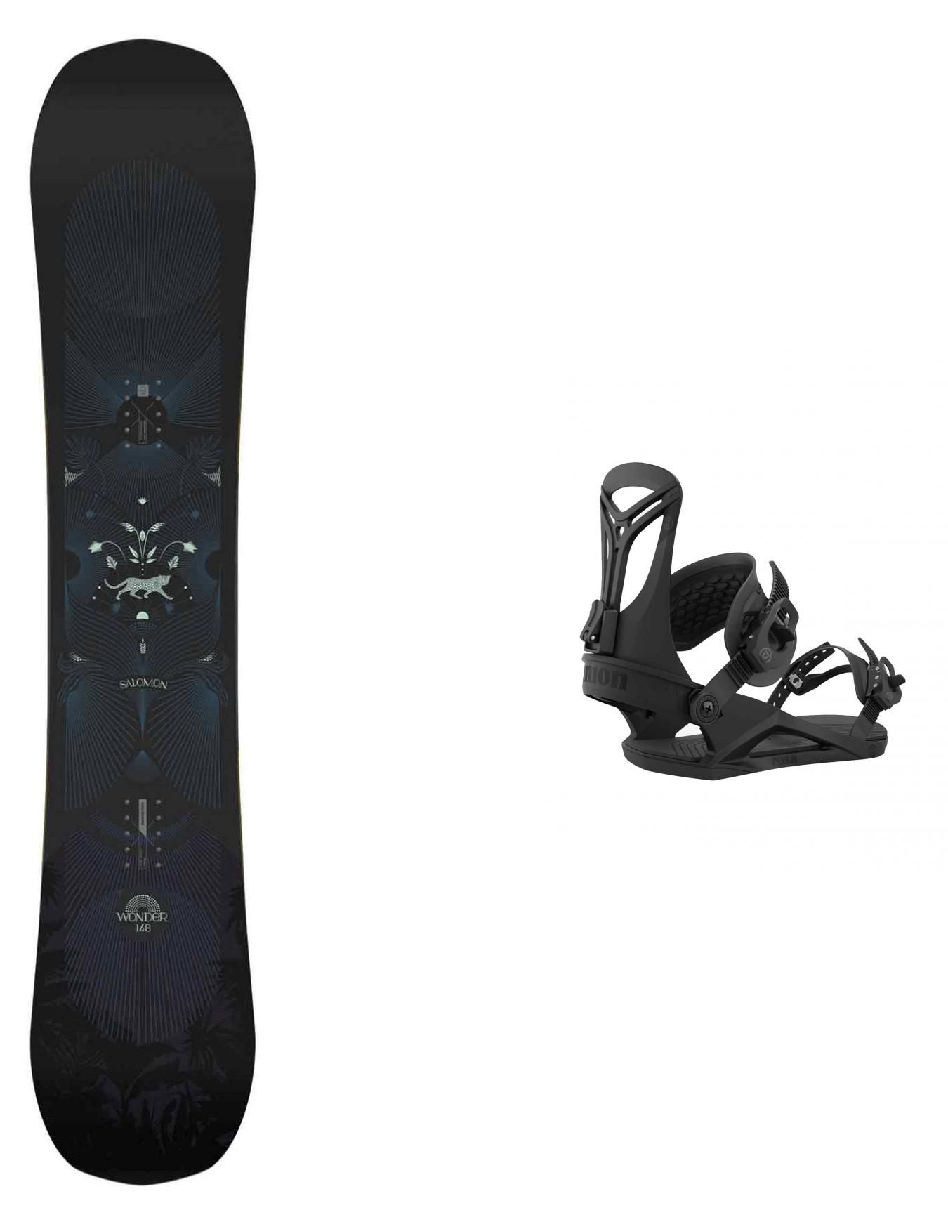 Pack Wonder 2024 + Salomon Snowboard