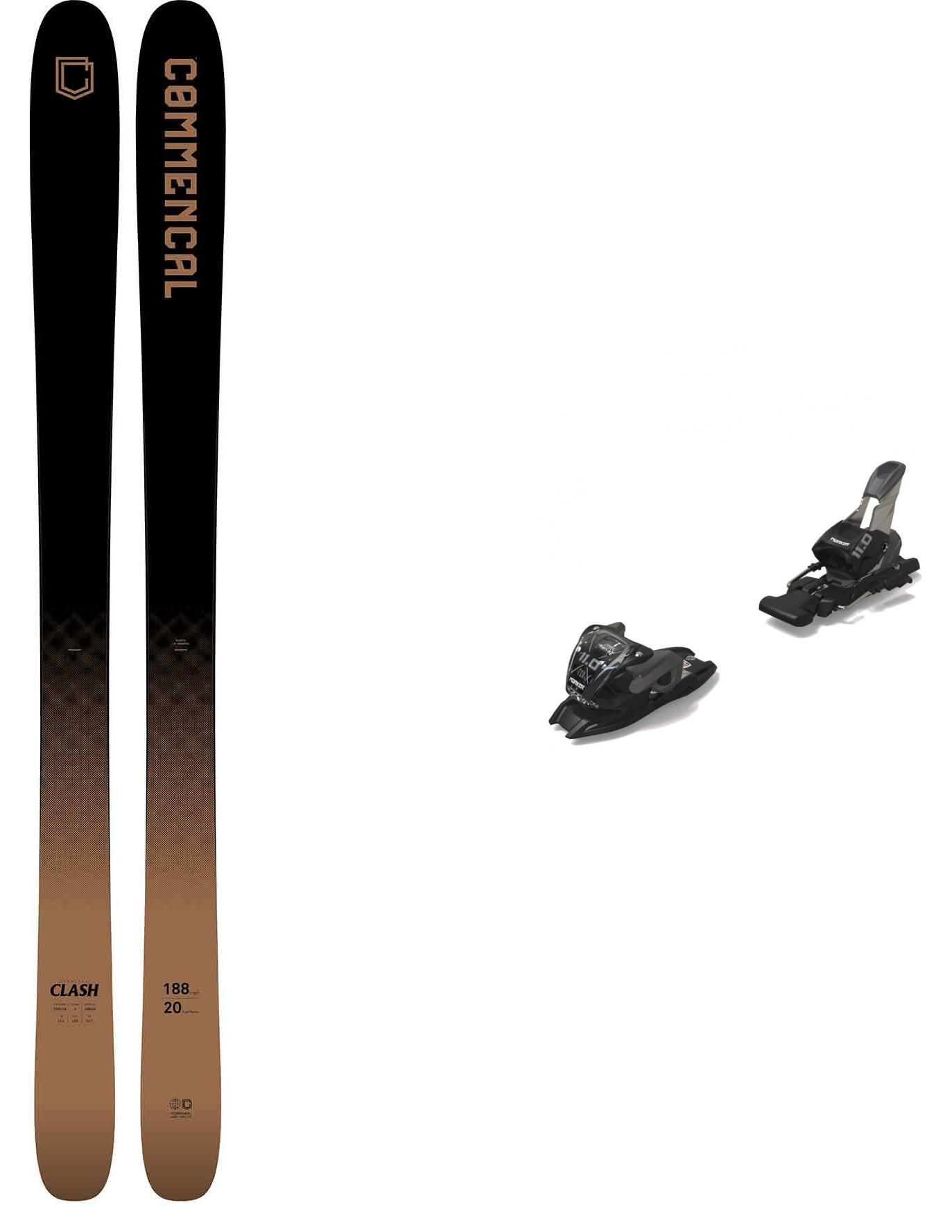 Pack Skis Clash Copper 2023 + Commencal