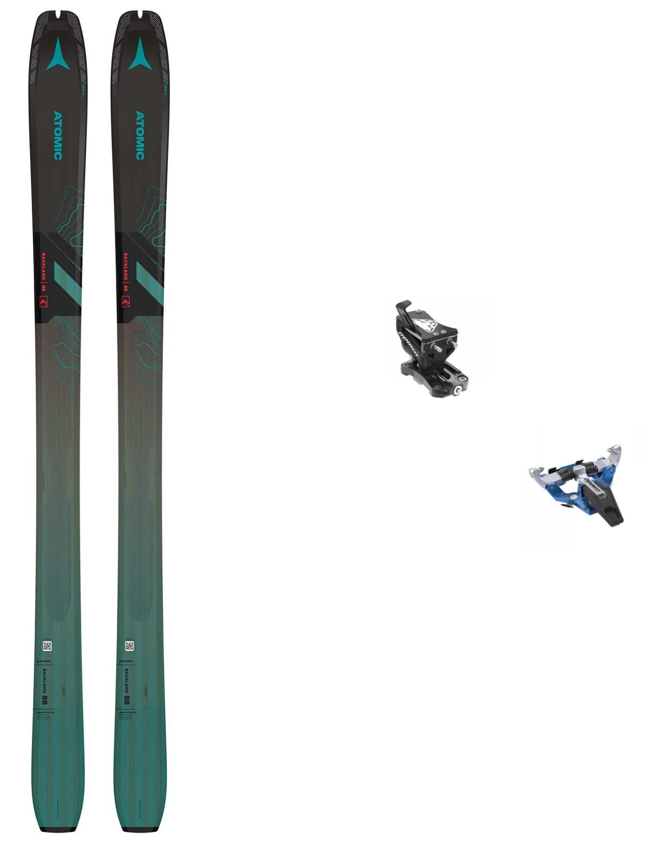 Pack Backland 88 Black/Blue/White 2025 + Atomic