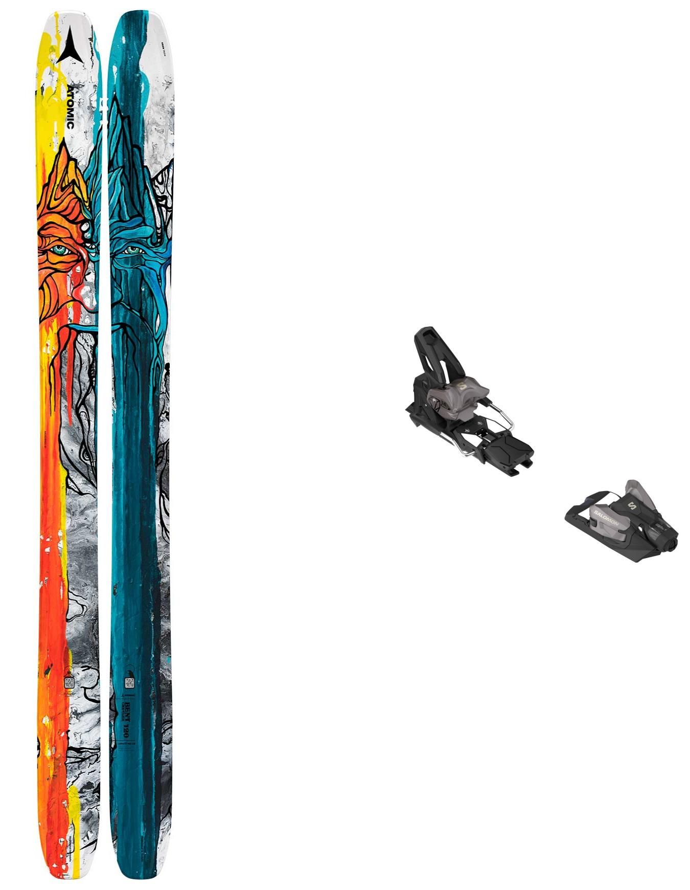 Pack Bent Chetler 120 Blue/Yellow 2024 + Atomic