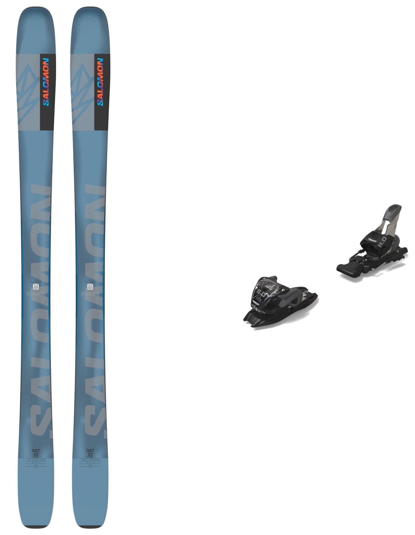 Pack Qst 92 Copen Blue/Yellow 2025 + Salomon