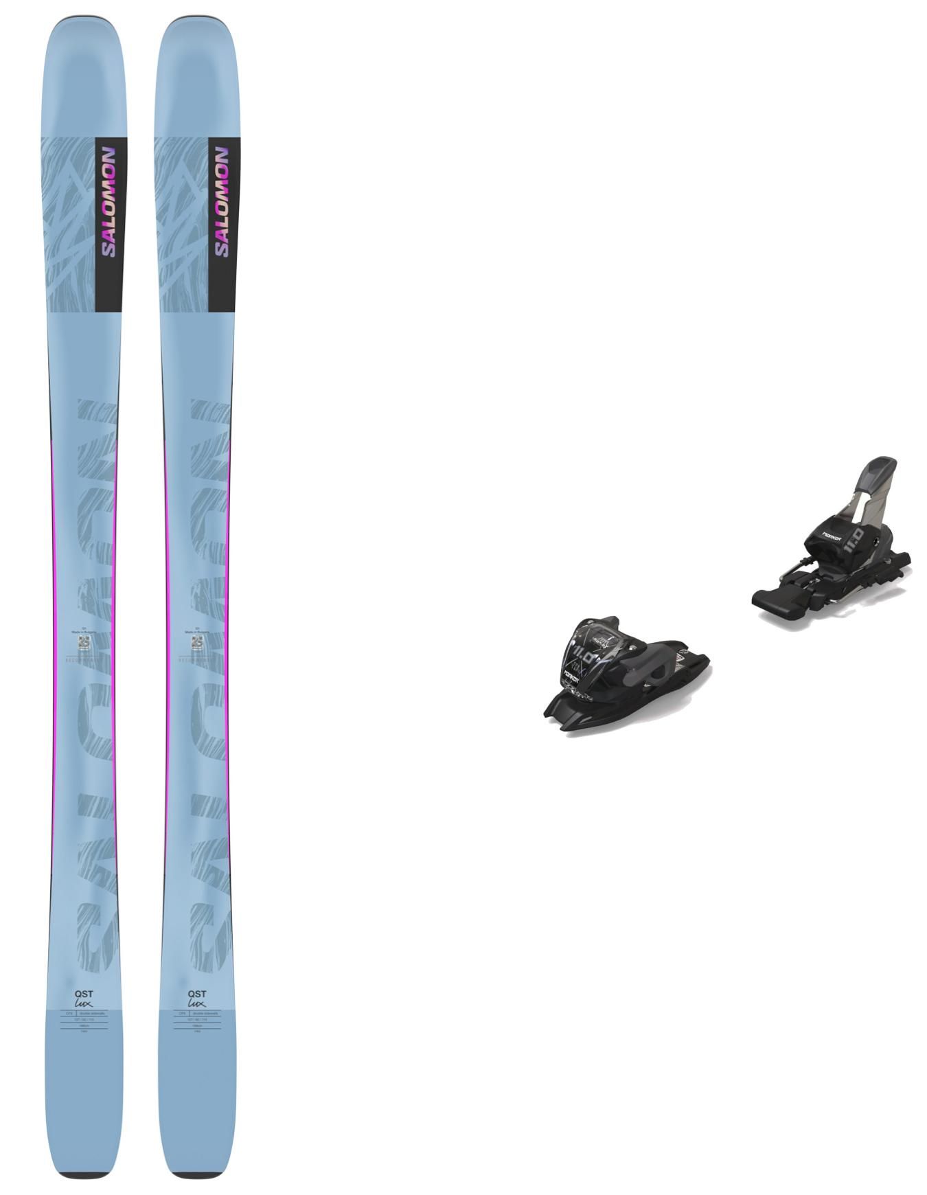 Pack Qst Lux 92 Airy Blue/Rhodamine Red 2025 + Salomon