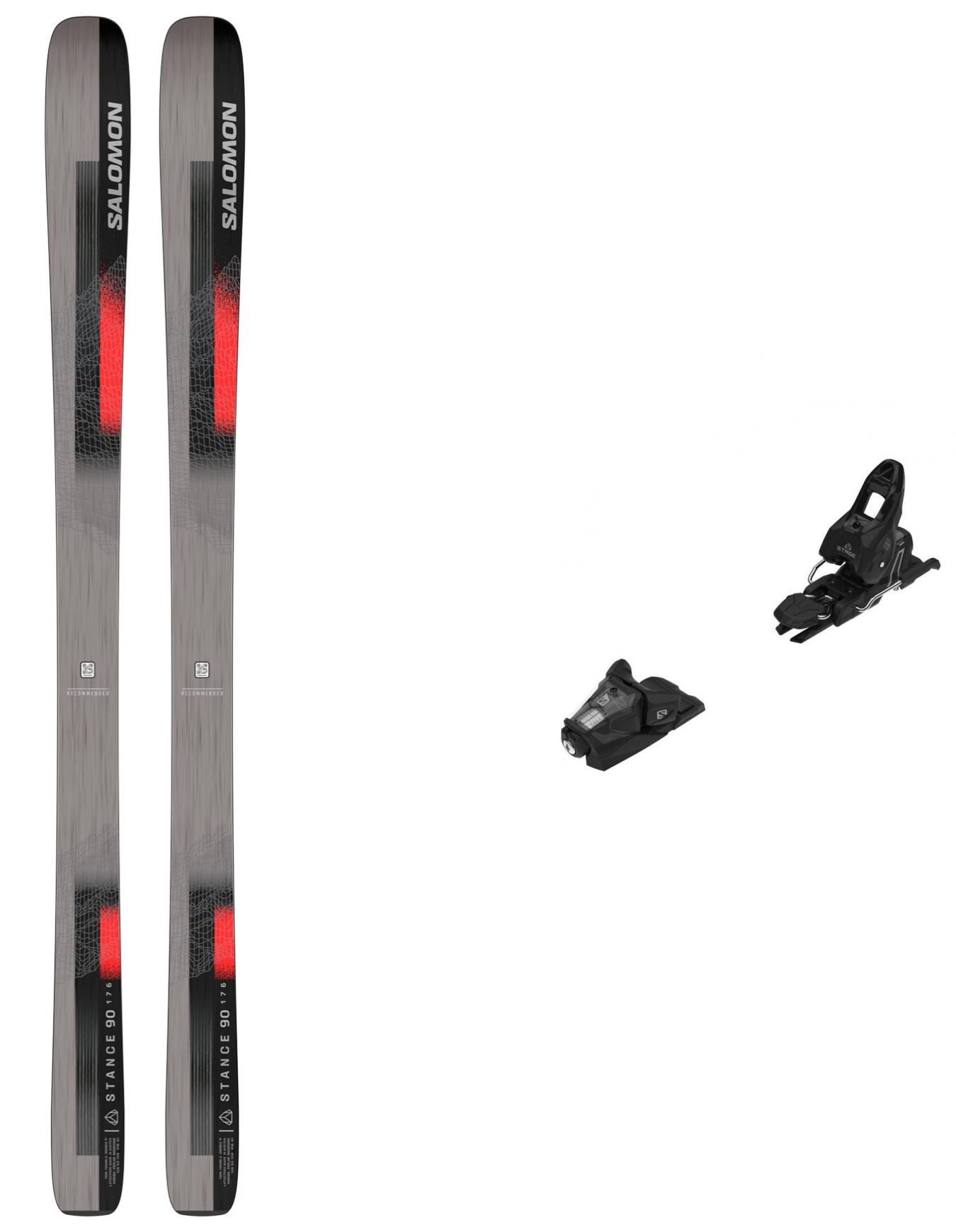 Pack Stance 90 Black/Coral/Sa 2024 + Salomon
