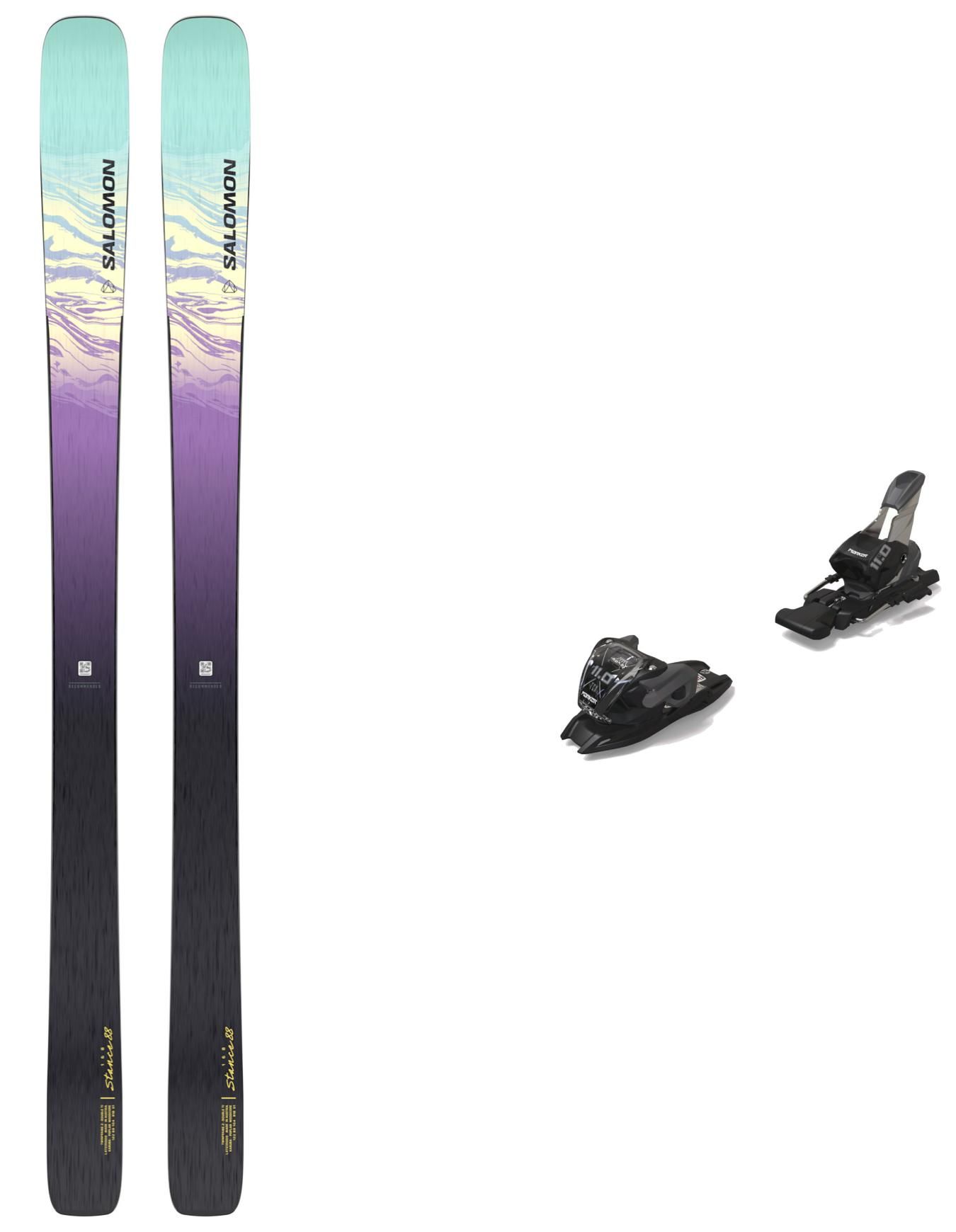 Pack Stance W 88 Black/Ch 2025 + Salomon