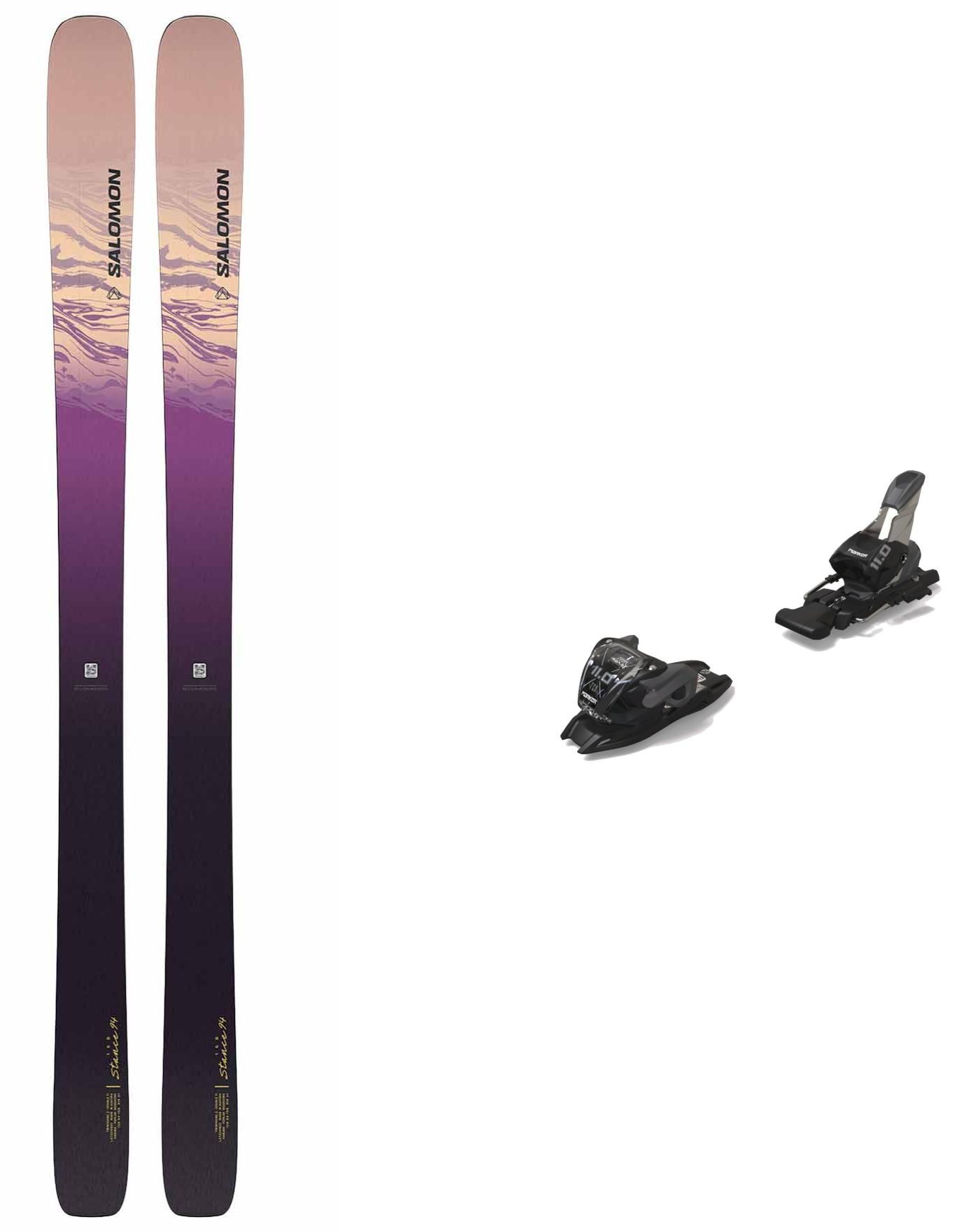 Pack Stance W 94 Black/Purple 2025 + Salomon