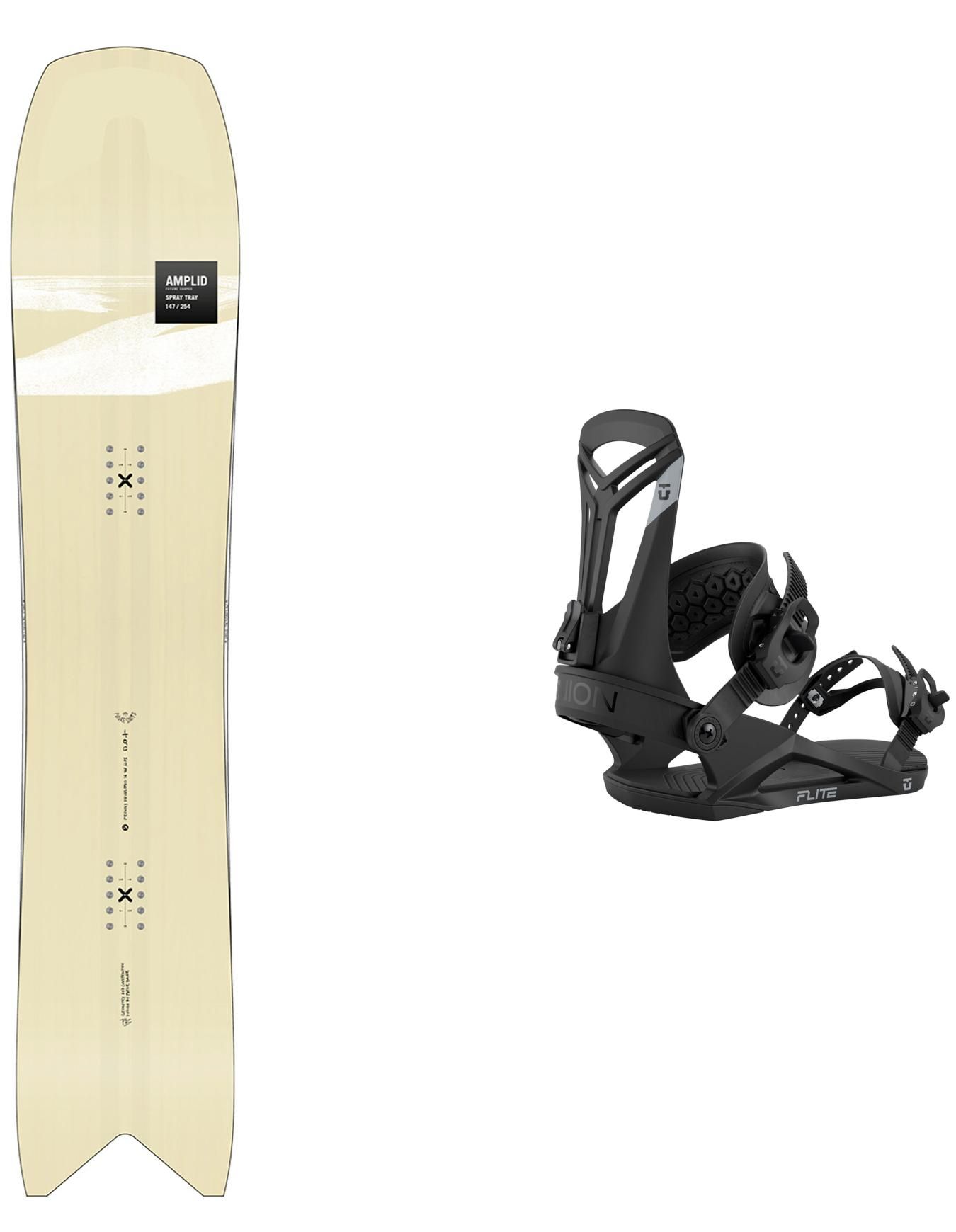 Snowboard Set Spray Tray 2024 + Amplid