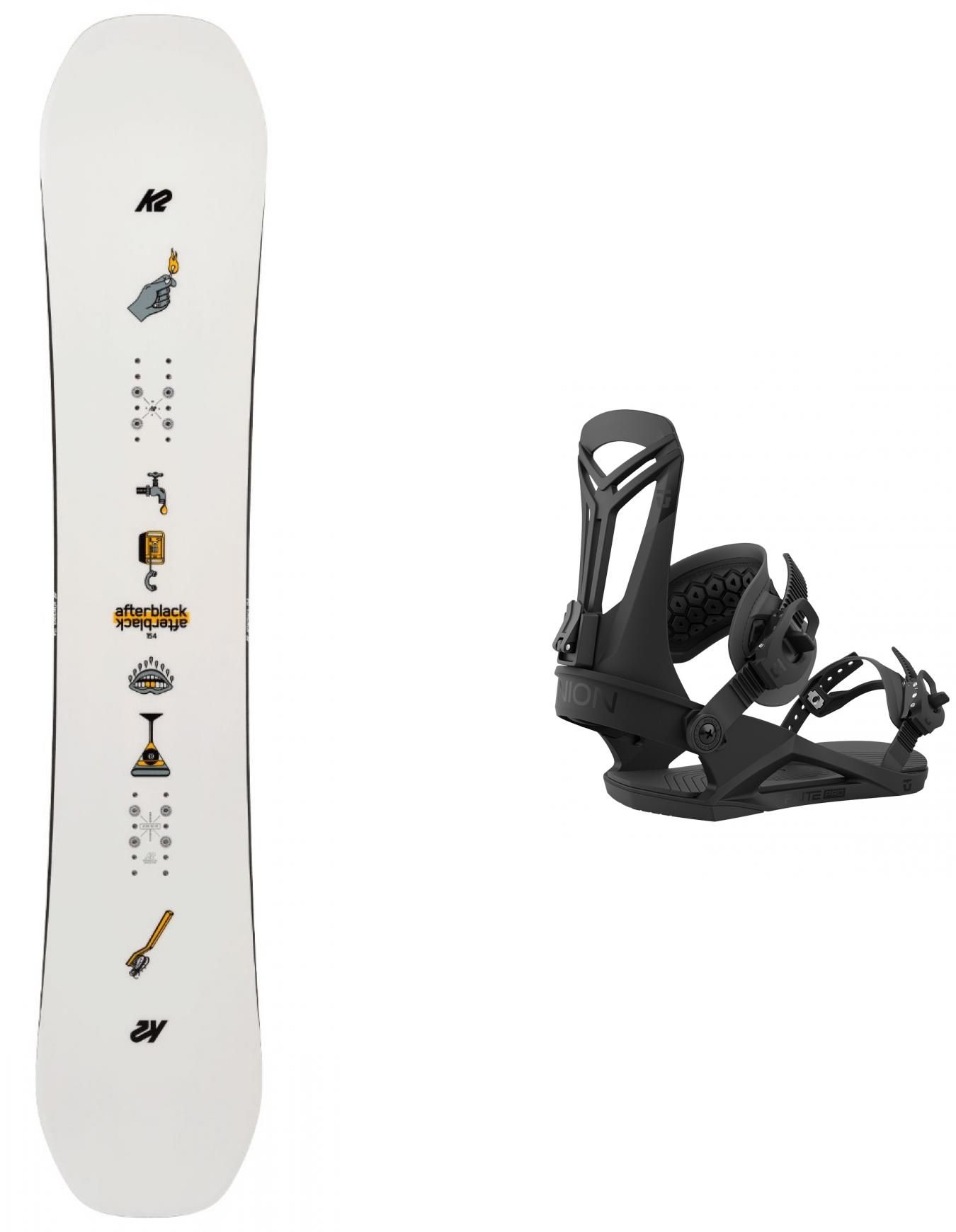 Pack Afterblack 2024 + K2 Snowboard
