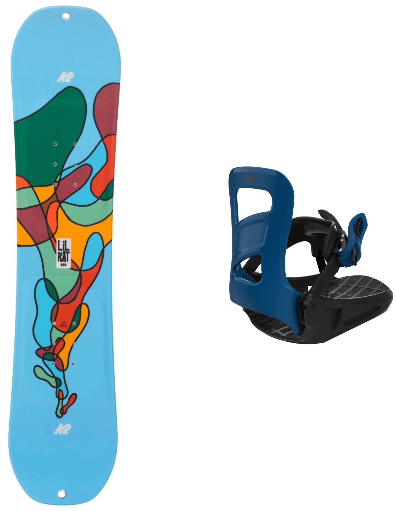 Snowboard set Lil Kat 2024 + K2 Snowboard