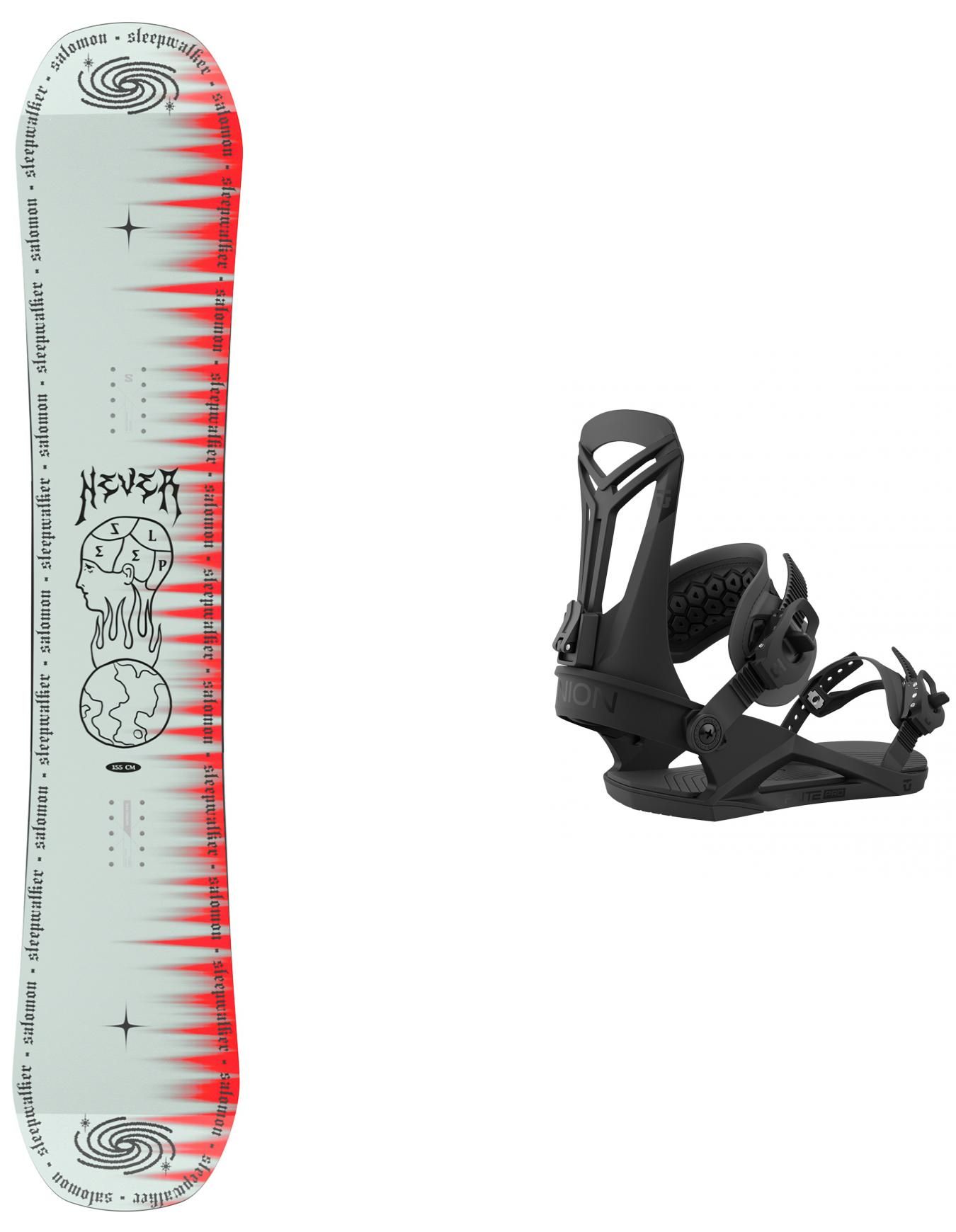 Pack Sleepwalker 2024 + Salomon Snowboard