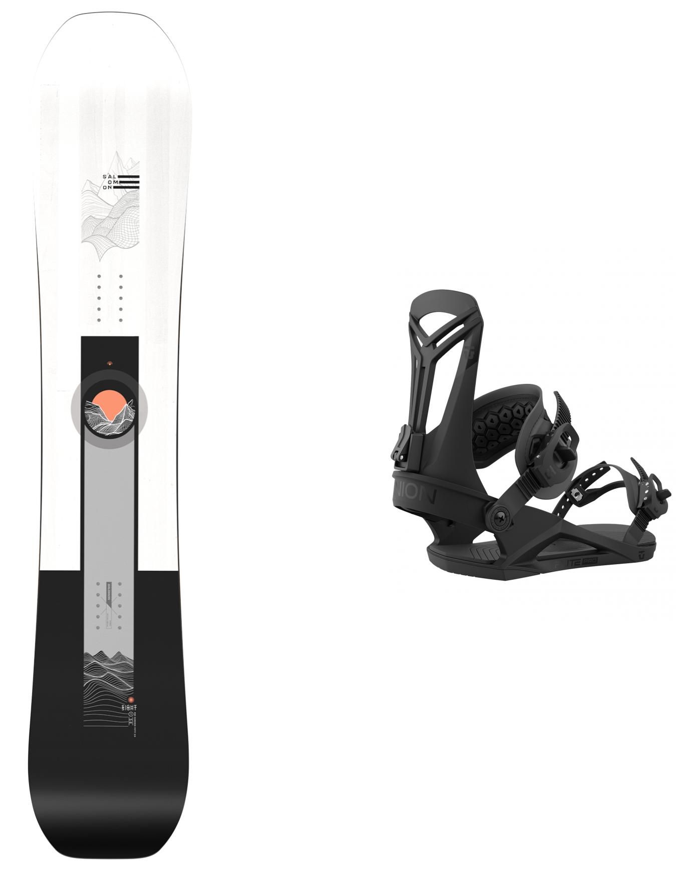 Pack Sight 2024 + Salomon Snowboard