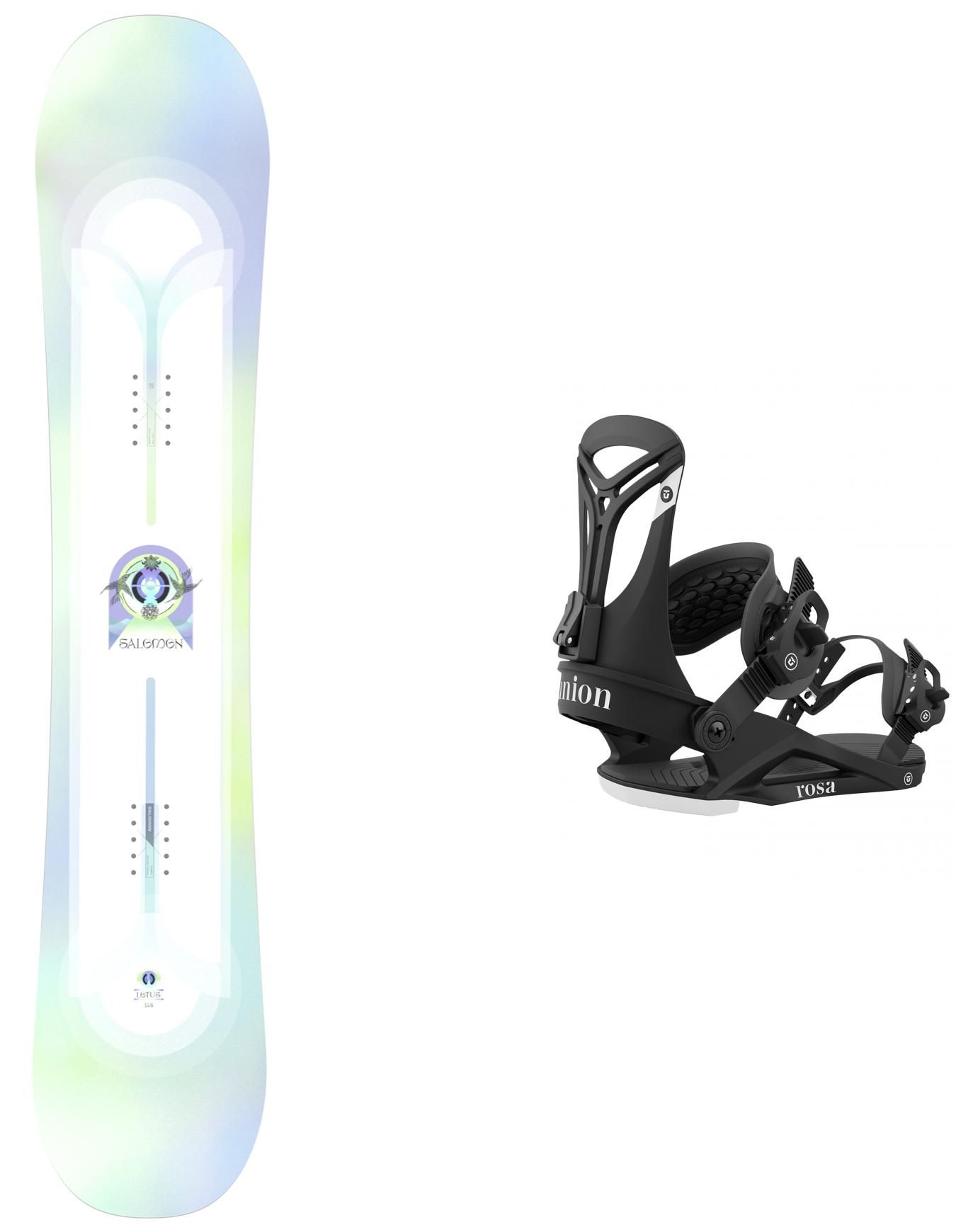 Pack Lotus 2024 + Salomon Snowboard