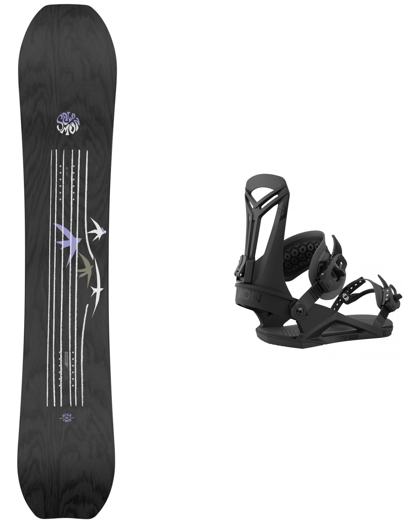 Pack Highpath 2024 + Salomon Snowboard