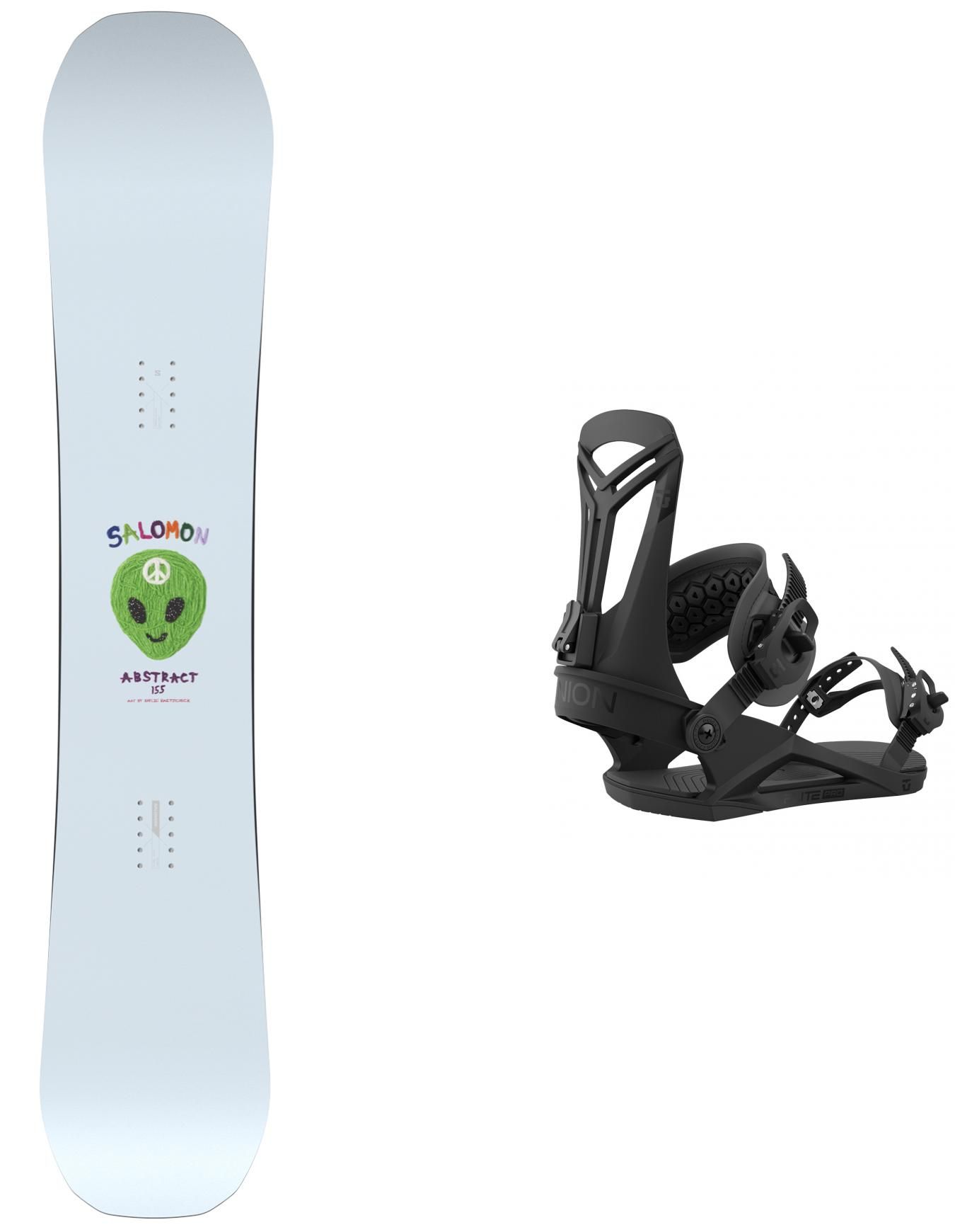 Pack Abstract 2024 + Salomon Snowboard