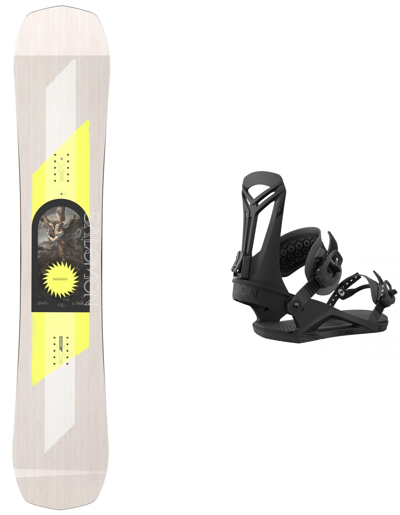Pack Assassin 2024 + Salomon Snowboard