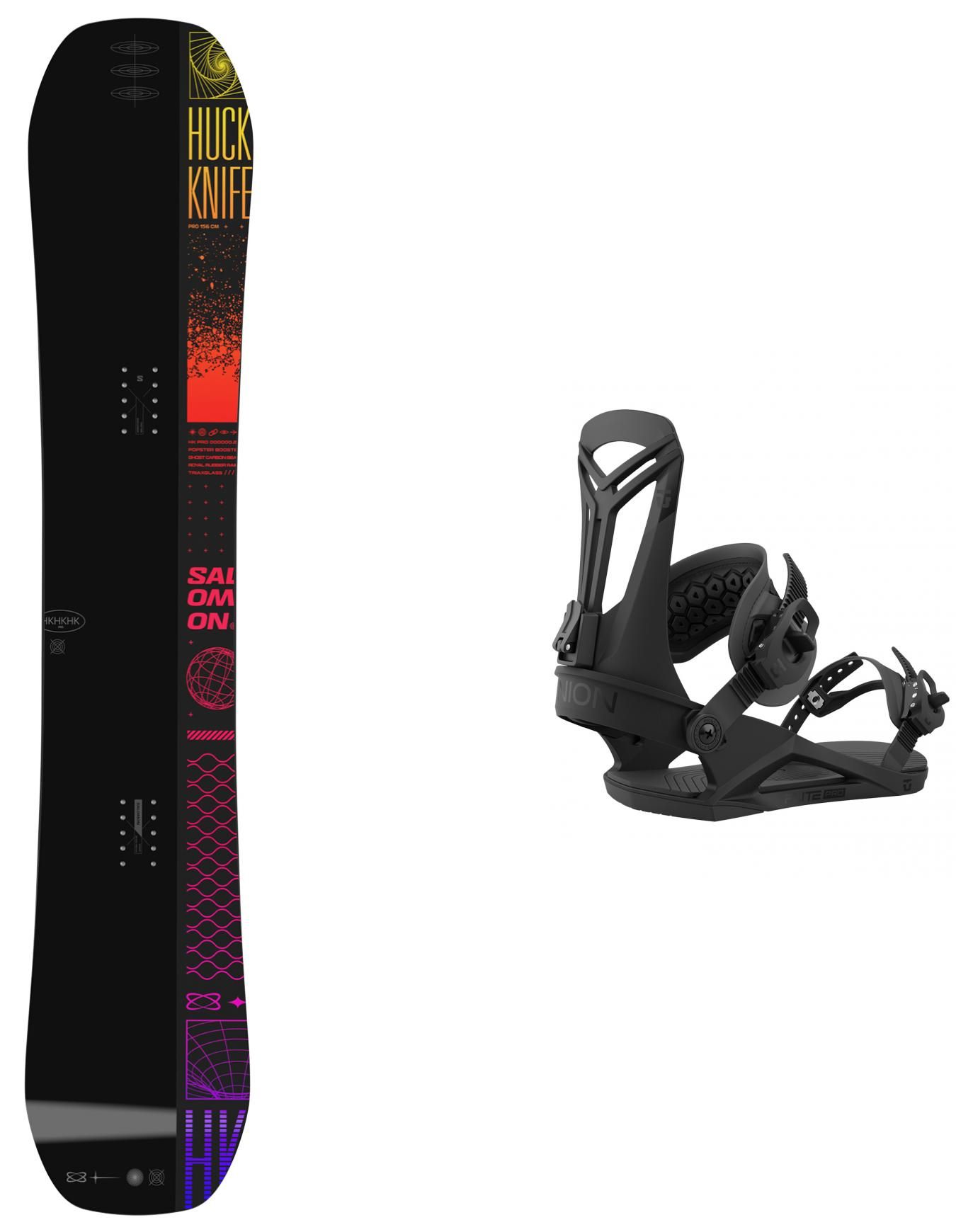 Pack Huck Knife Pro 2024 + Salomon Snowboard