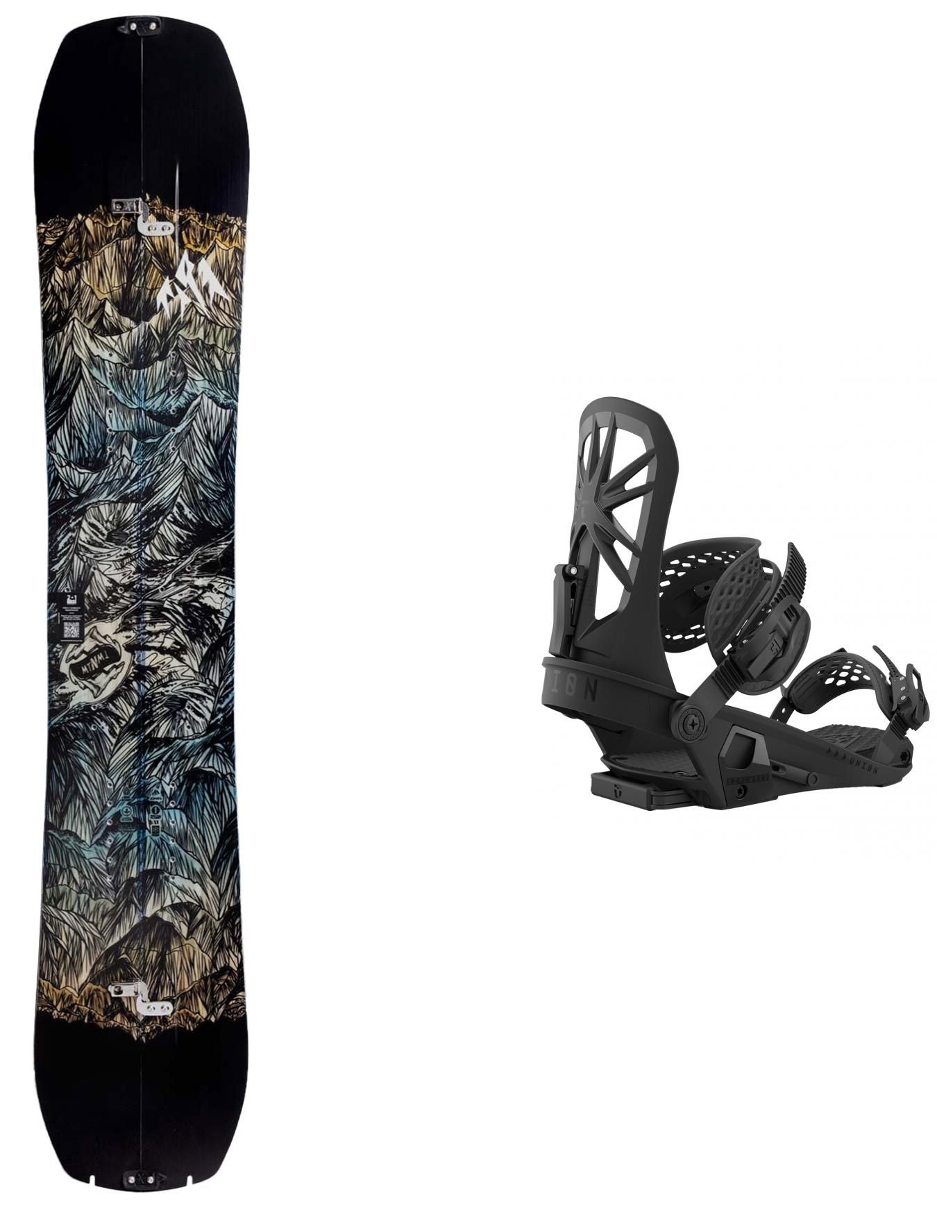 Pack Mountain Twin Splitboard 2024 + Jones Snowboards
