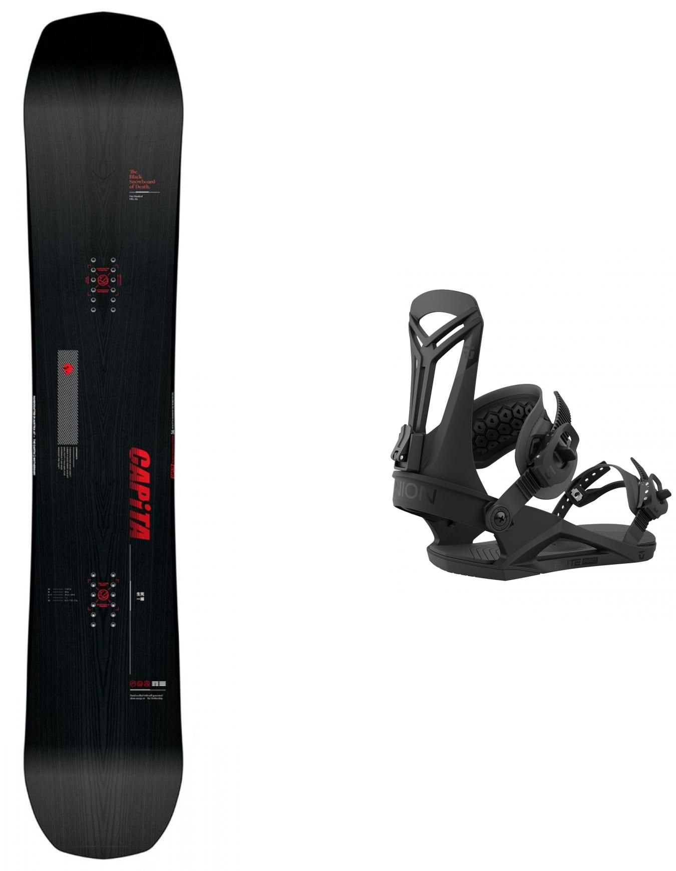 Pack The Black Snowboard Of Death 2024 + Capita
