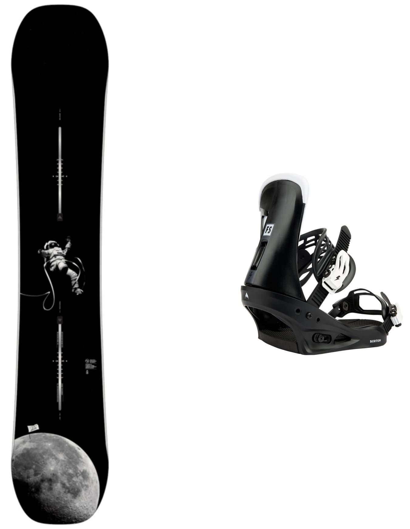 Snowboard Set Process Flying V 2024 + Burton