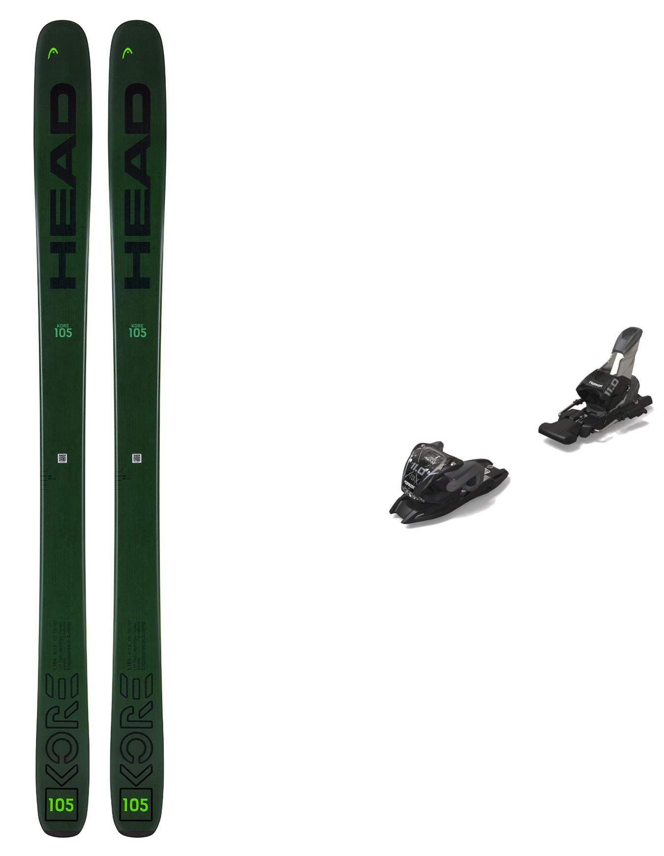 Pack Kore 105 Green/Anthracite 2024 + Head