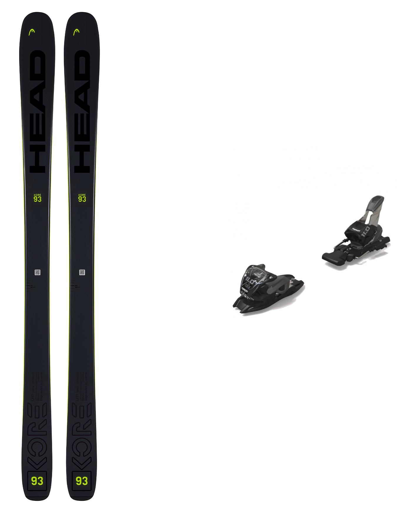 Pack Kore 93 Yellow/Anthracite 2024 + Head